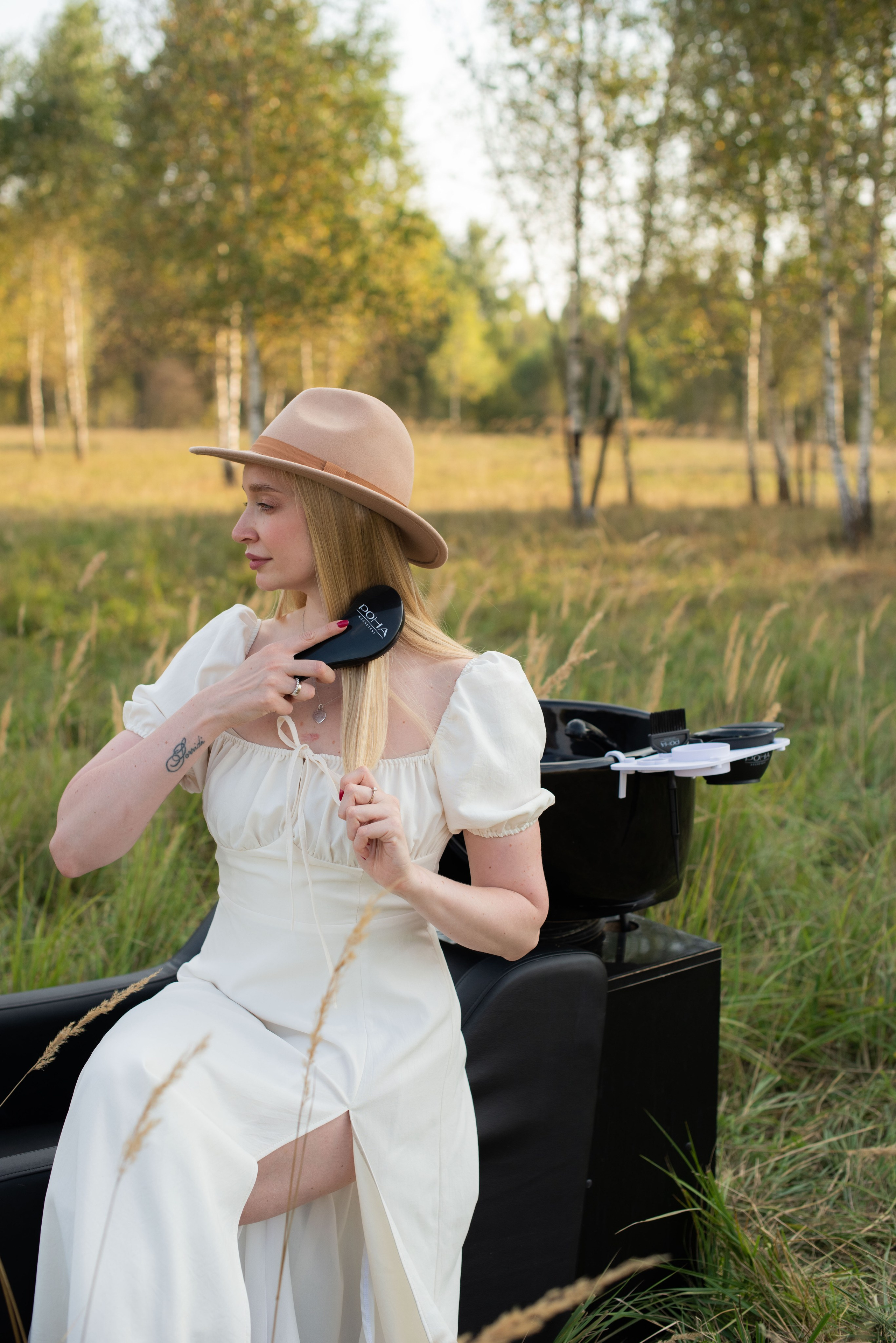 Съемка для бренда РОНА на природе. Женский фотограф в Москве и МО