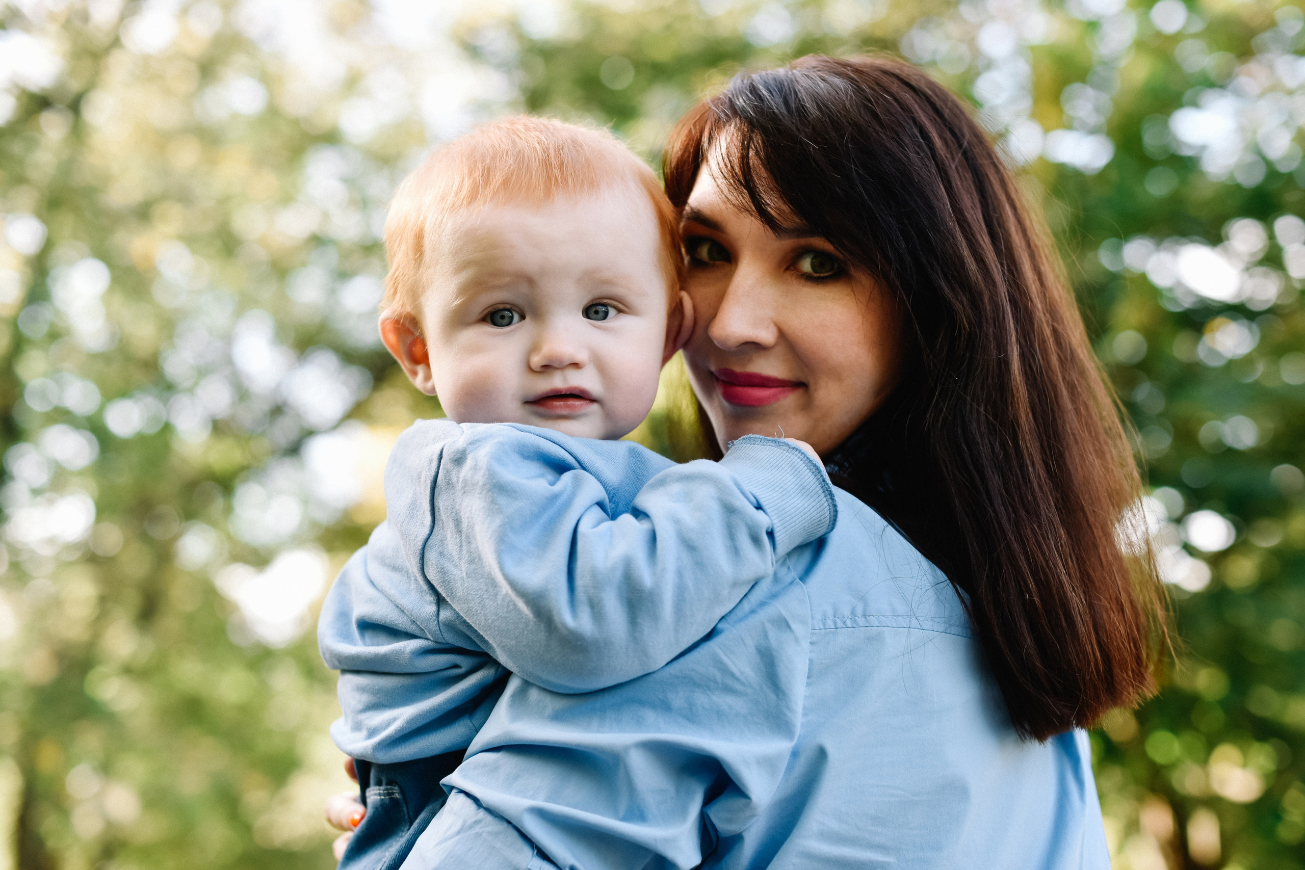 Прогулка Олеси, Льва и Ванечки