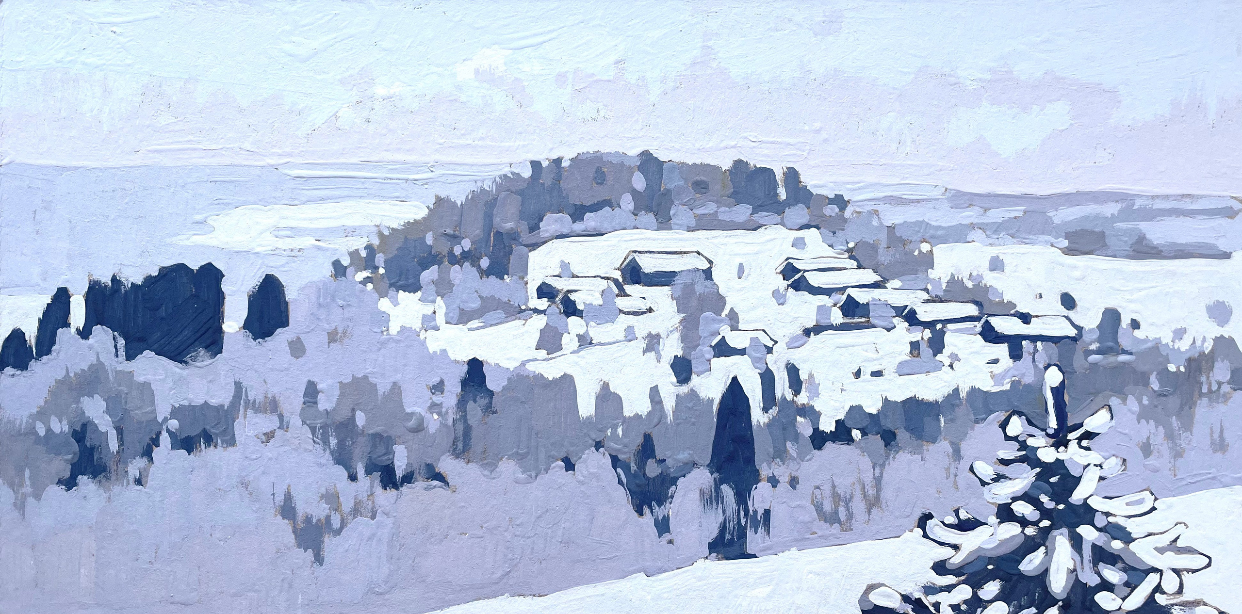 Вологодская область. Художница Лиза Владимирова