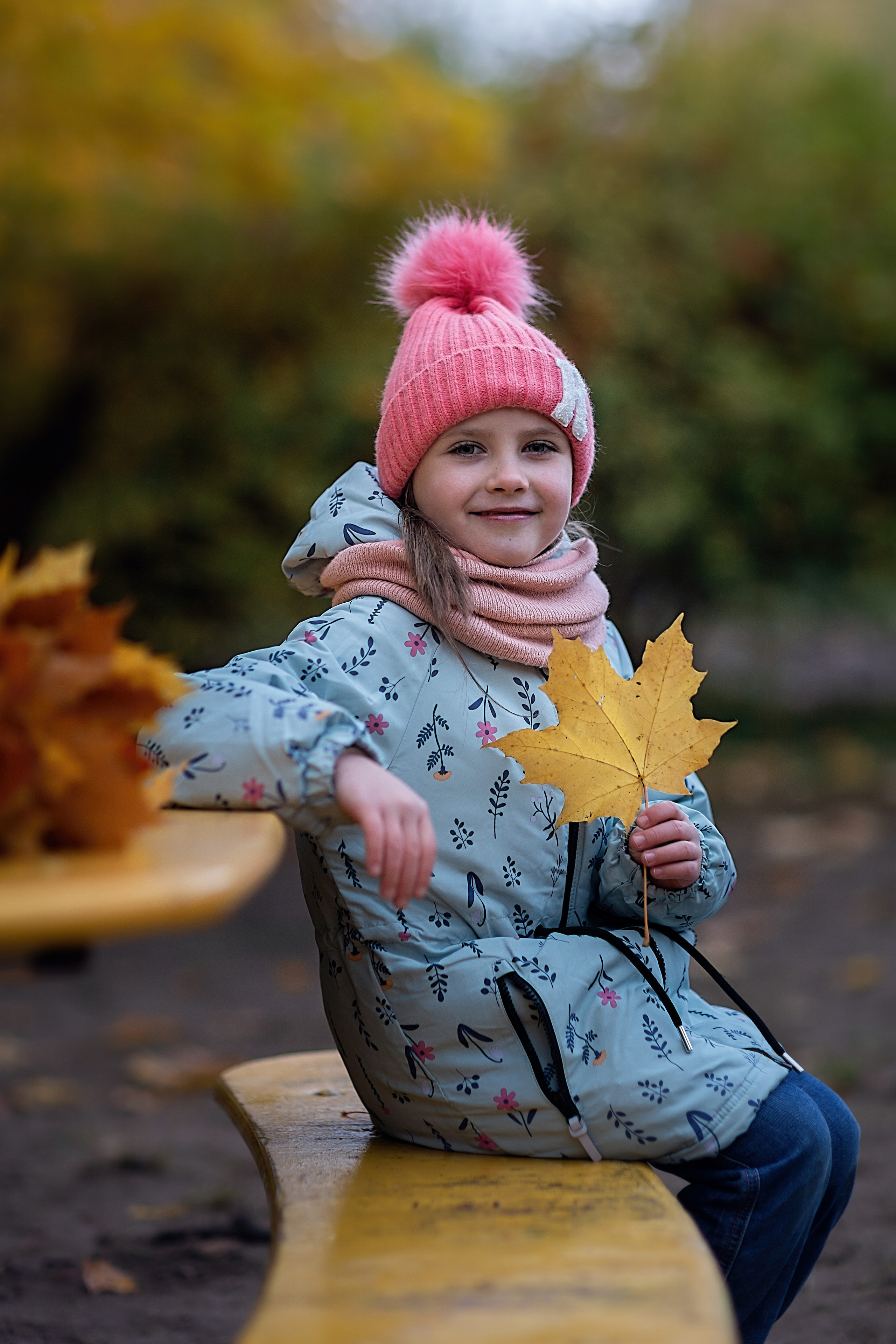Осень в саду_Старшая группа_2023 год. Семейный фотограф в Санкт-Петербурге