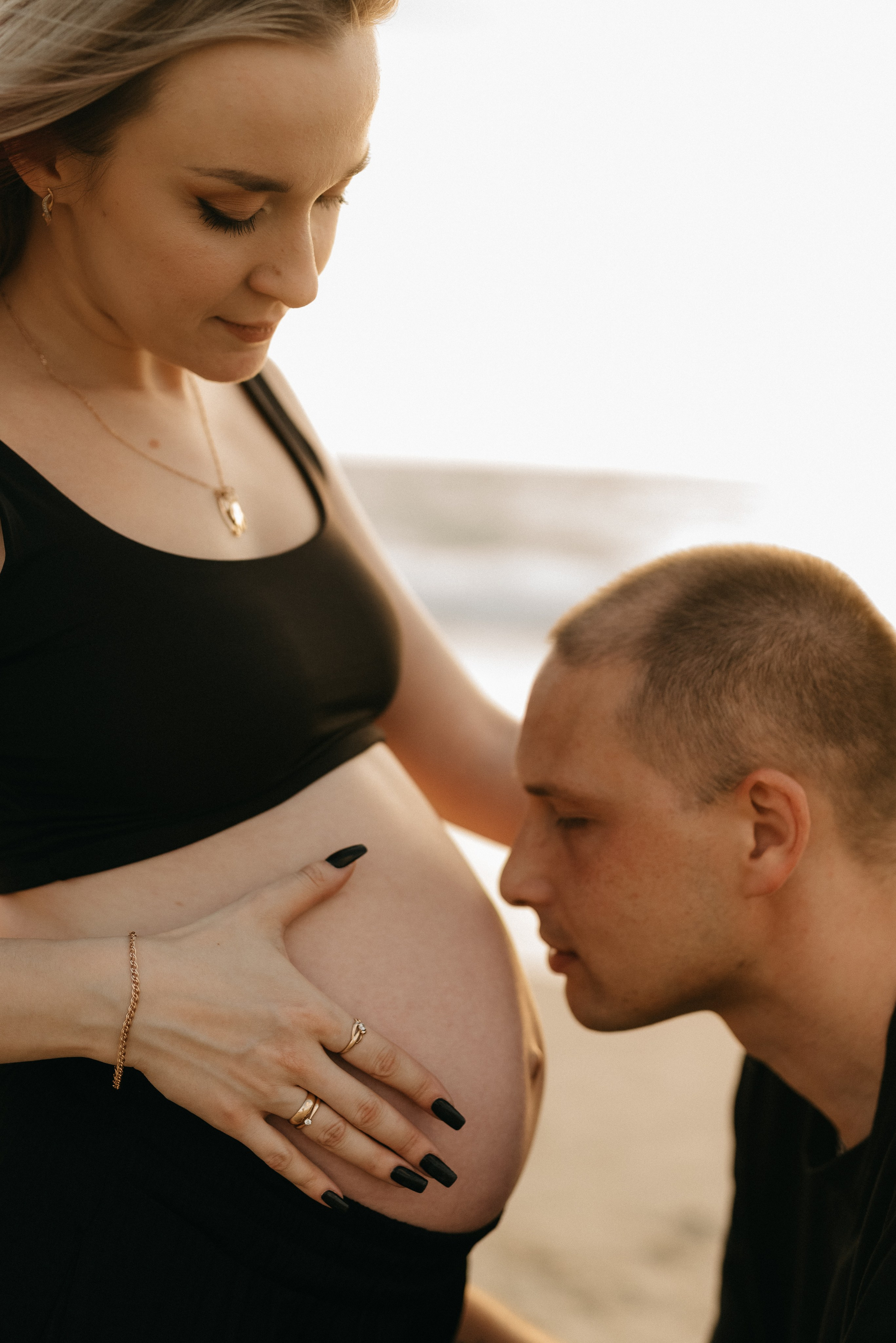Asya & Denis: Pregnancy. Family photographer in Israel | Alesya Superfin