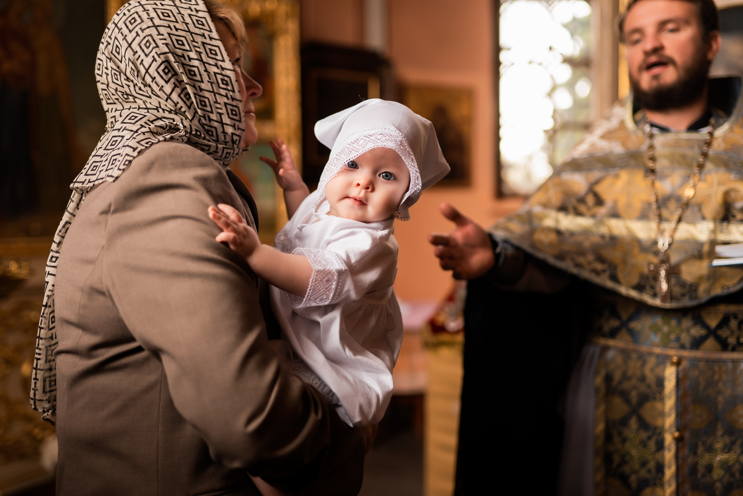 Крещение Вари. Фотограф и видеограф Евгений Романов Санкт-Петербург