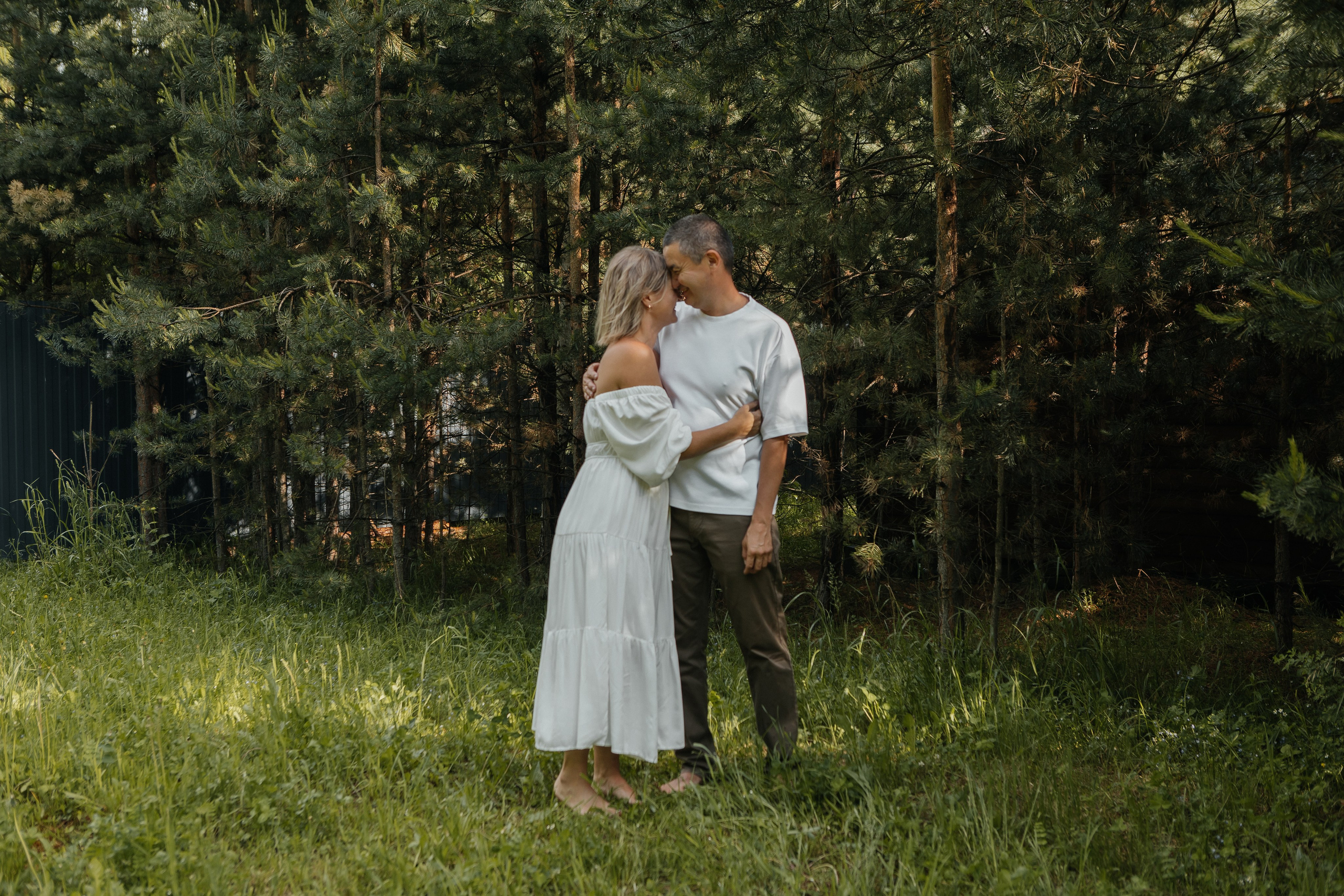 Загородная семейная съёмка 20 лет в браке. Свадебный и семейный фотограф Ибрагимова Мария из Екатеринбурга