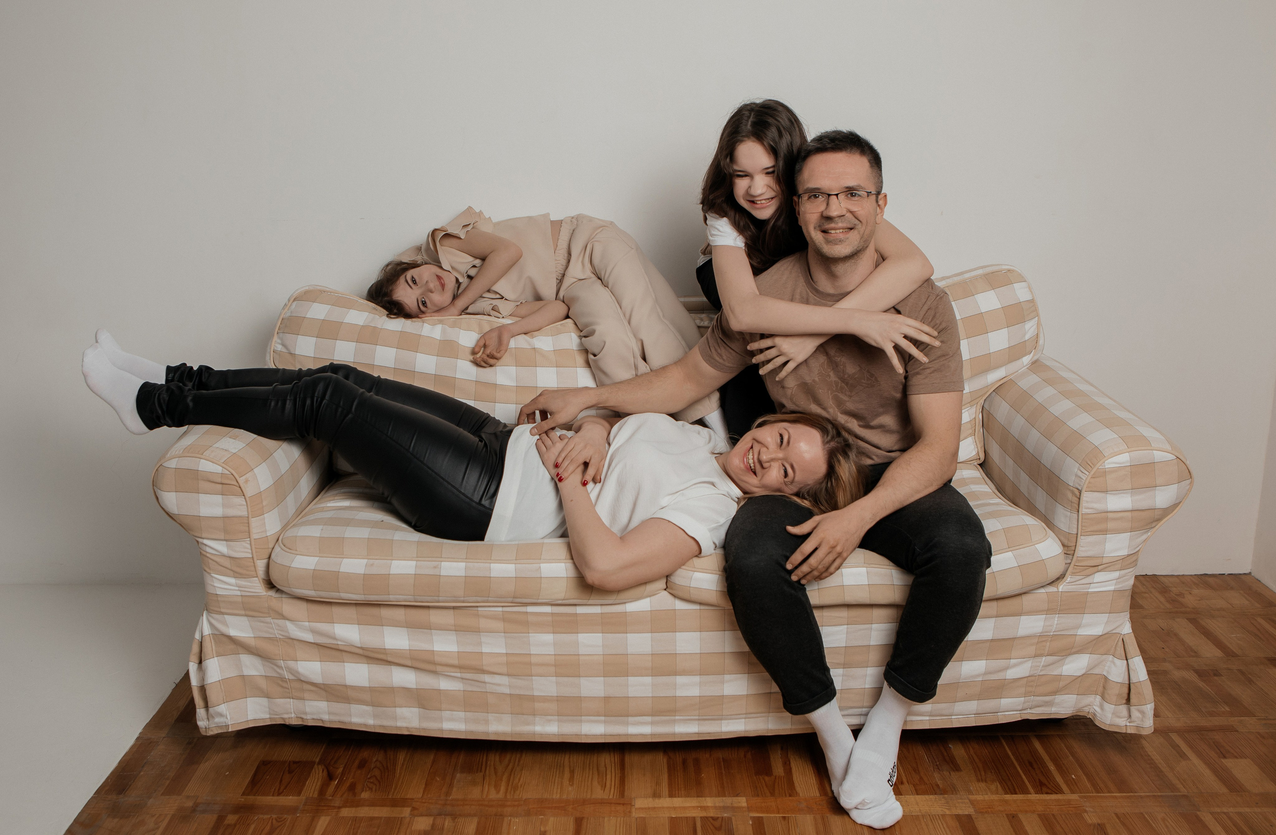 Семейная история Павел, Юля, Лиза, Соня. Свадебный и семейный фотограф Ибрагимова Мария из Екатеринбурга