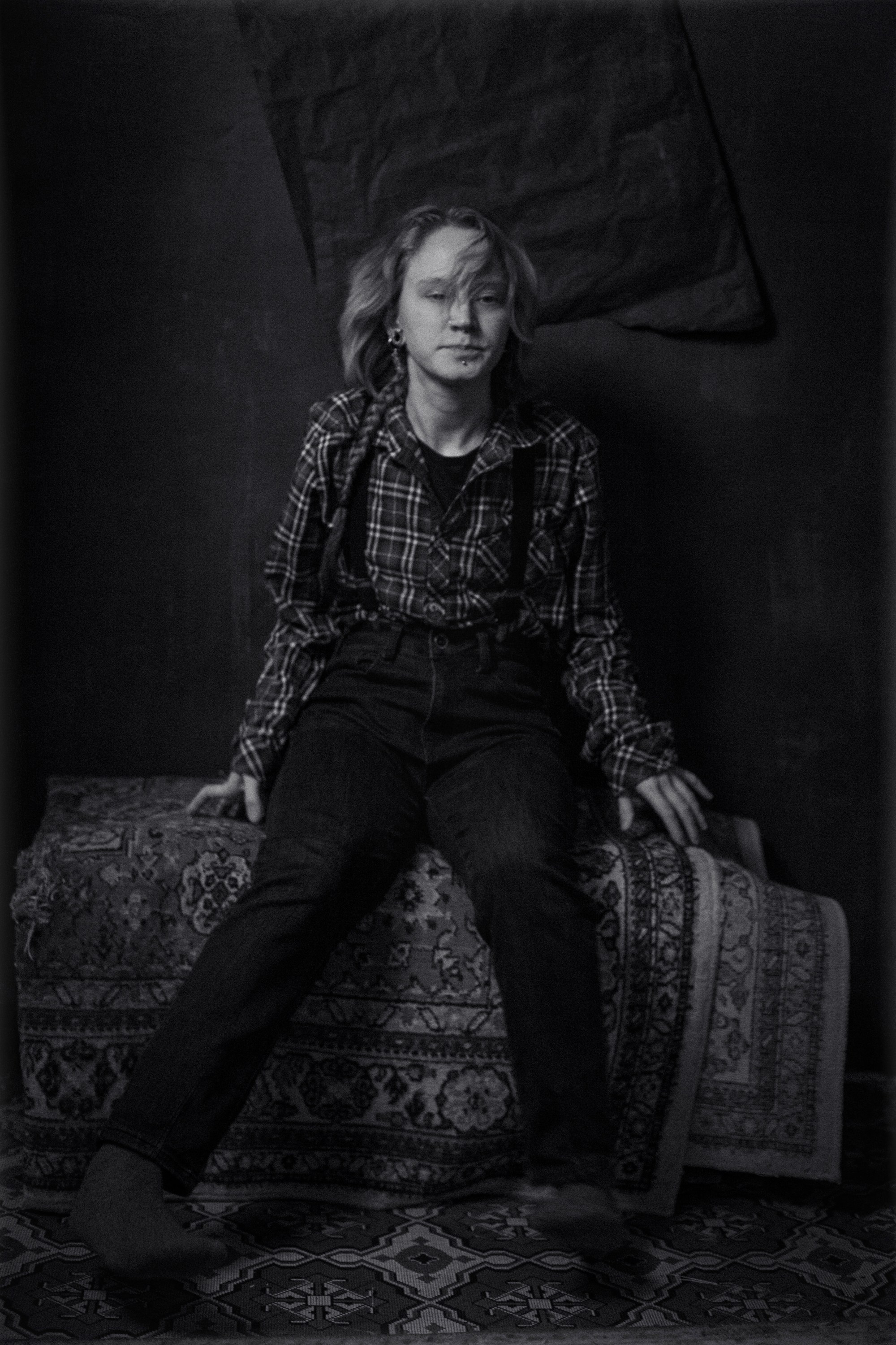 Вика. Домашняя студия. RawCat. Портретная фотография Екатеринбург