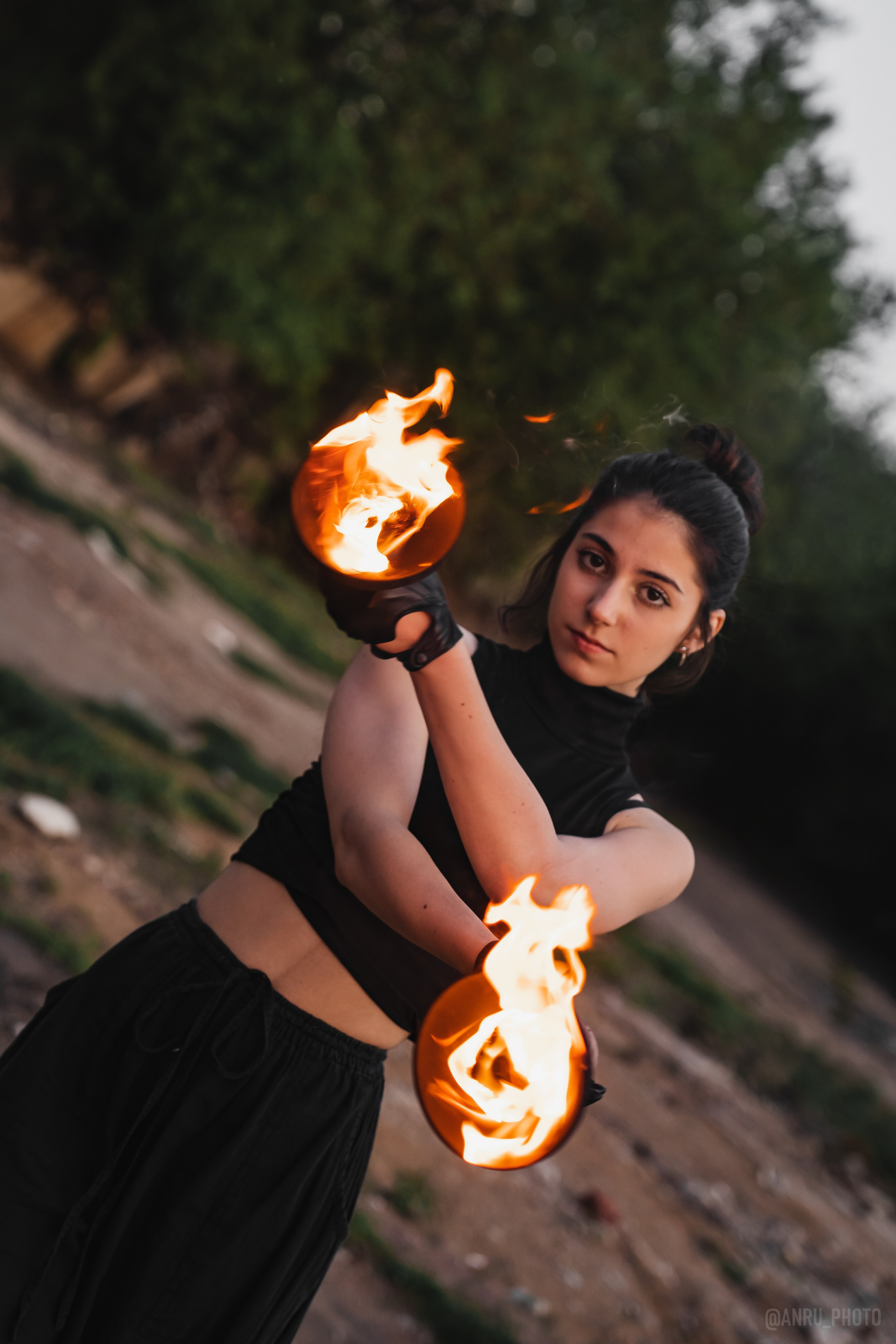 Огненная тренировка. Репортажный фотограф Анастасия Рубцова