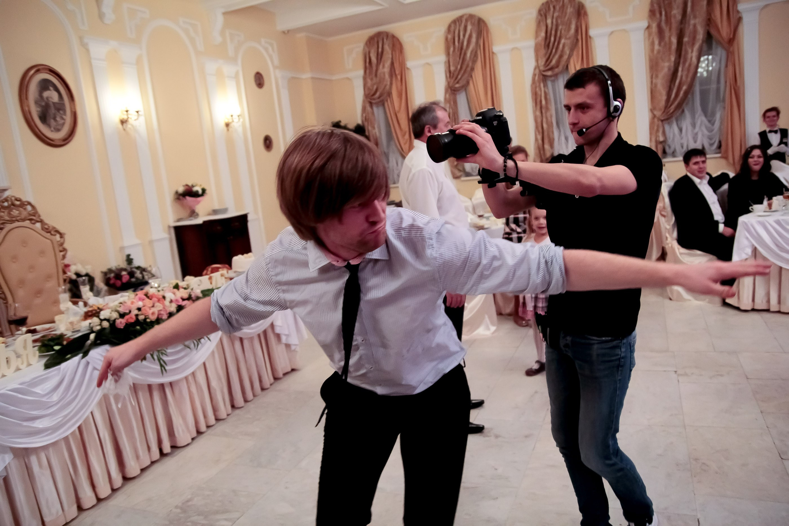 Банкет/Banquet. Максим Матвийченко и Виктория Басова профессионалы своего дела