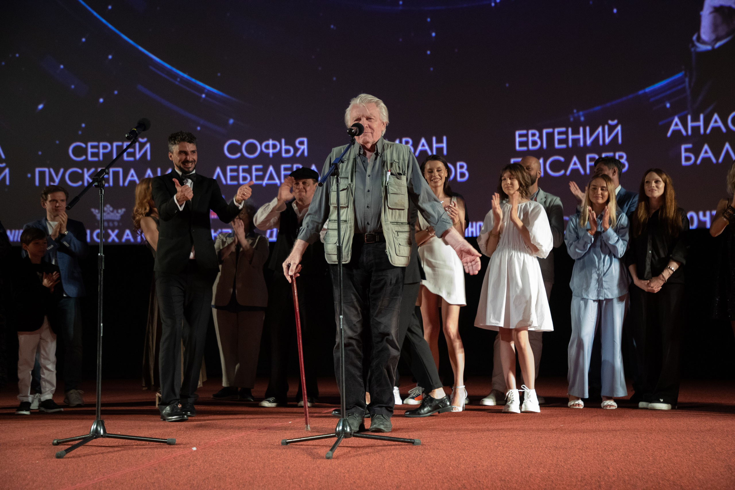 Закрытый показ фильма «Хронос». Art photographer Nino