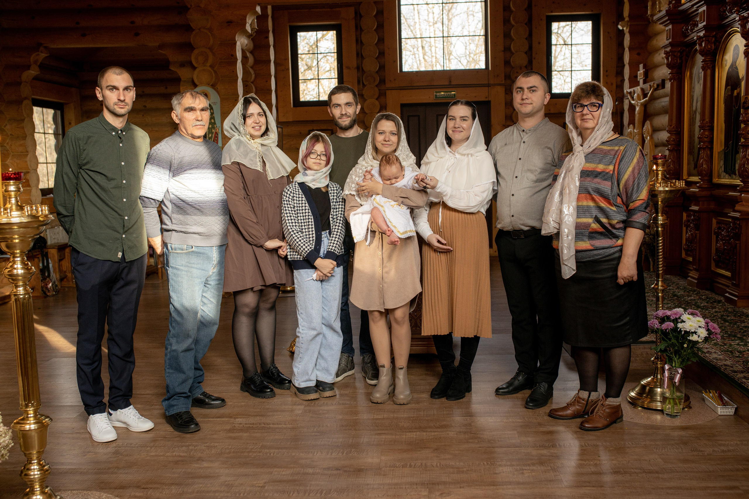 Таинство крещения Марка. Фотограф в Железнодорожном и Балашихе