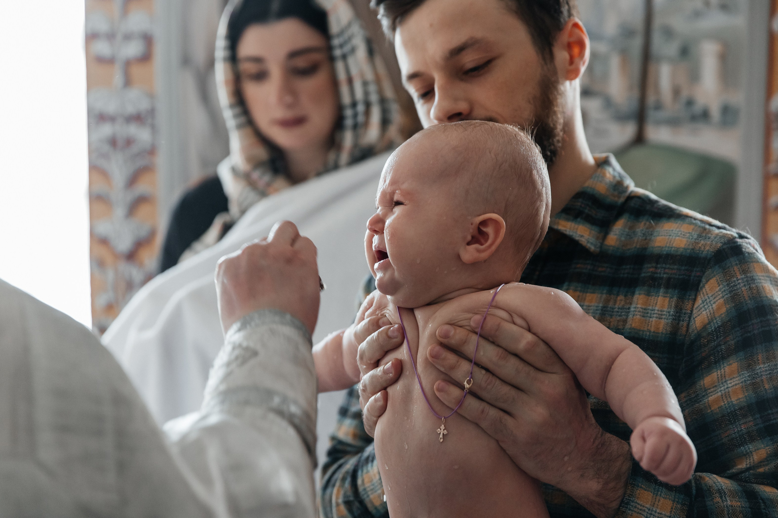 Таинство крещения. Фотограф в спб Александр Потапов