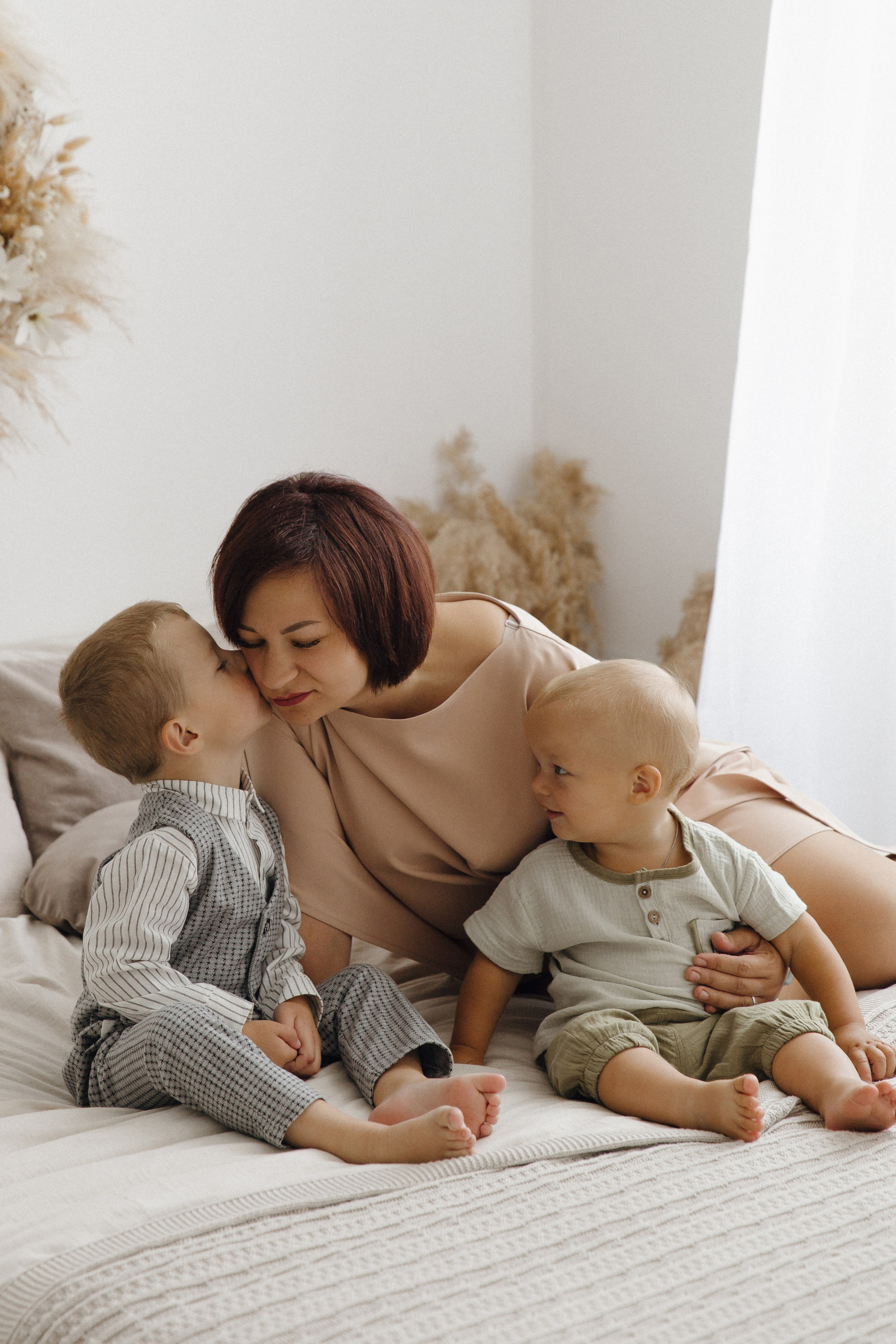 Мама и три любимых мужчины. Свадебный фотограф Фадеева Алёна