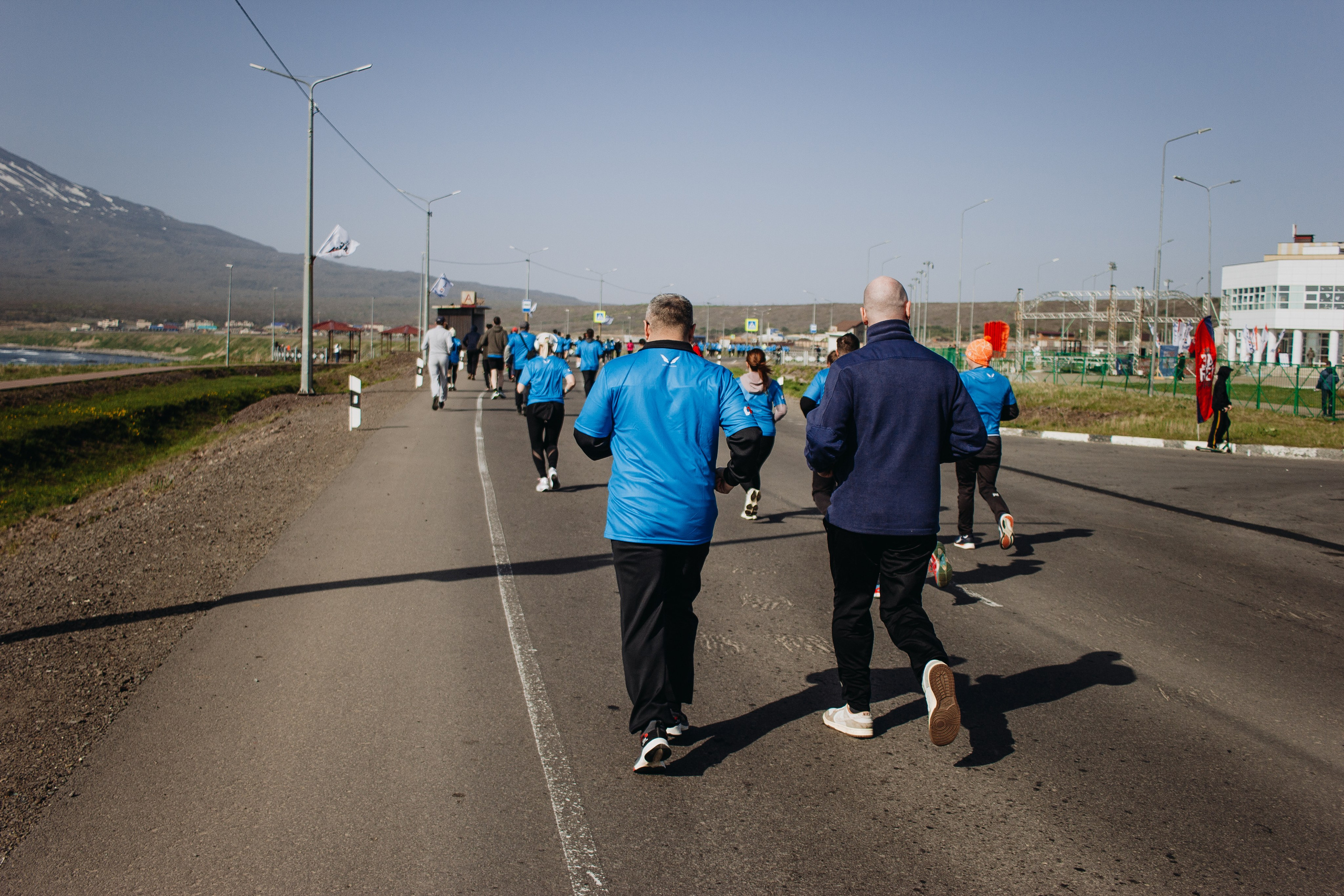 Репортаж ЗАБЕГ РФ 2024 КУРИЛЬСК. Фотограф Итуруп | Курильские острова