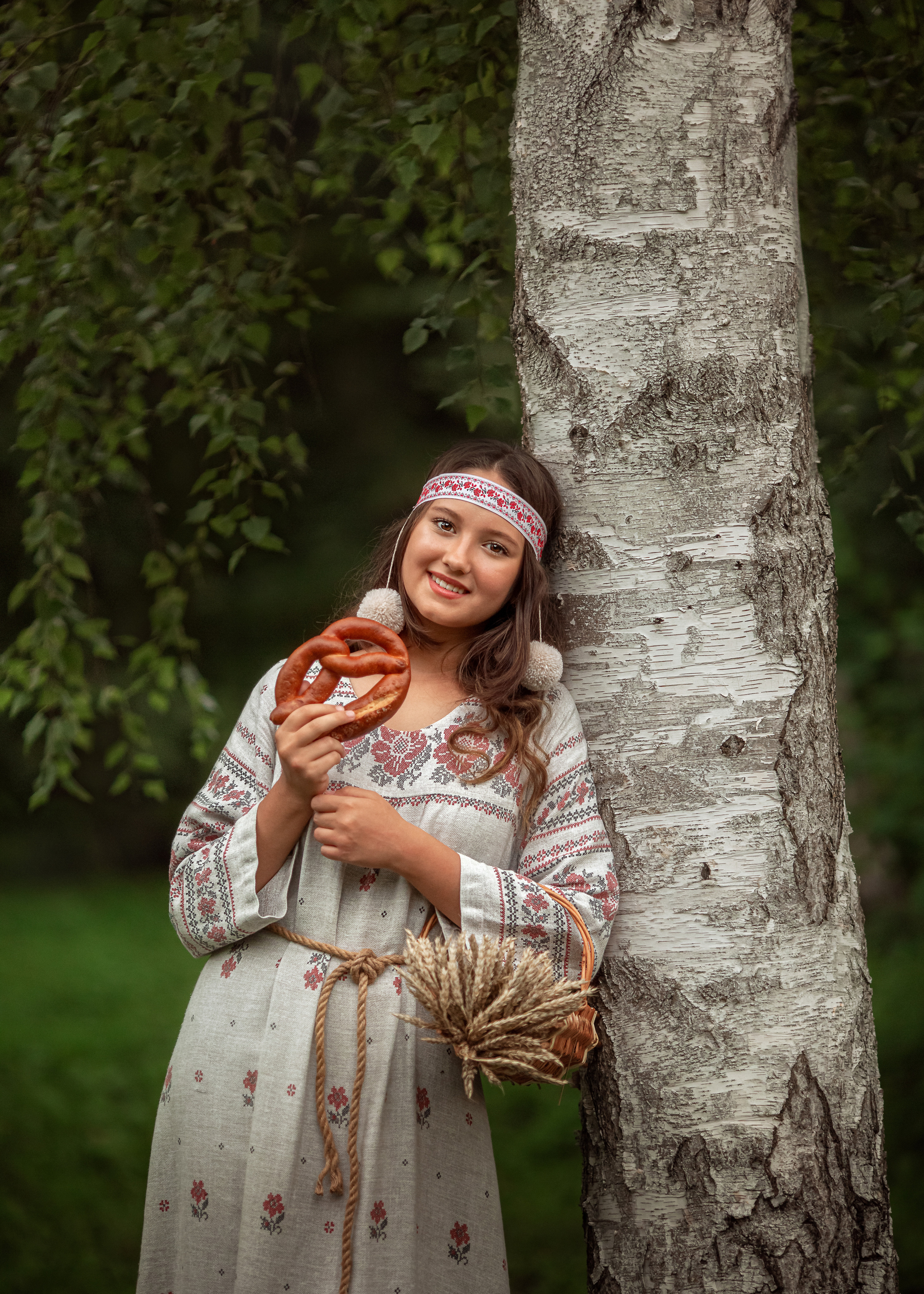 Проект «Русский дух». Анечка. Семейный и детский фотограф в Краснодарском крае Натали Фищенко
