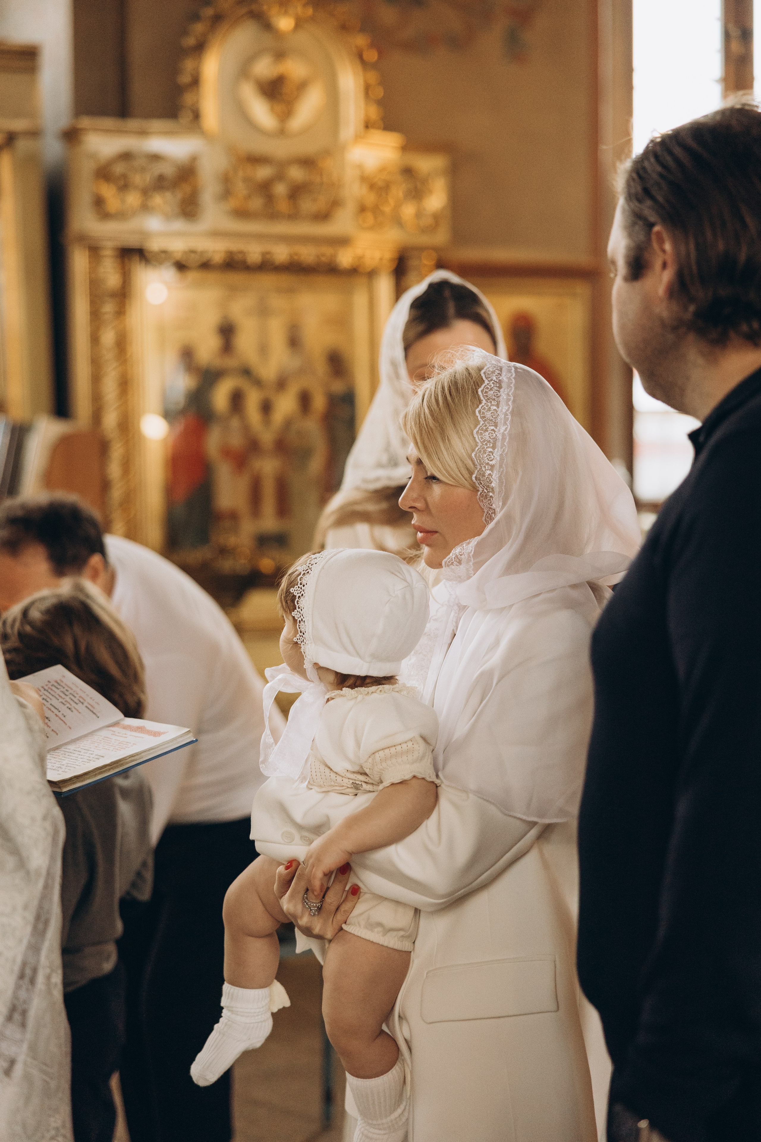 Крещение Дианы. Семейный фотограф в Москве Виктория Ястребинская