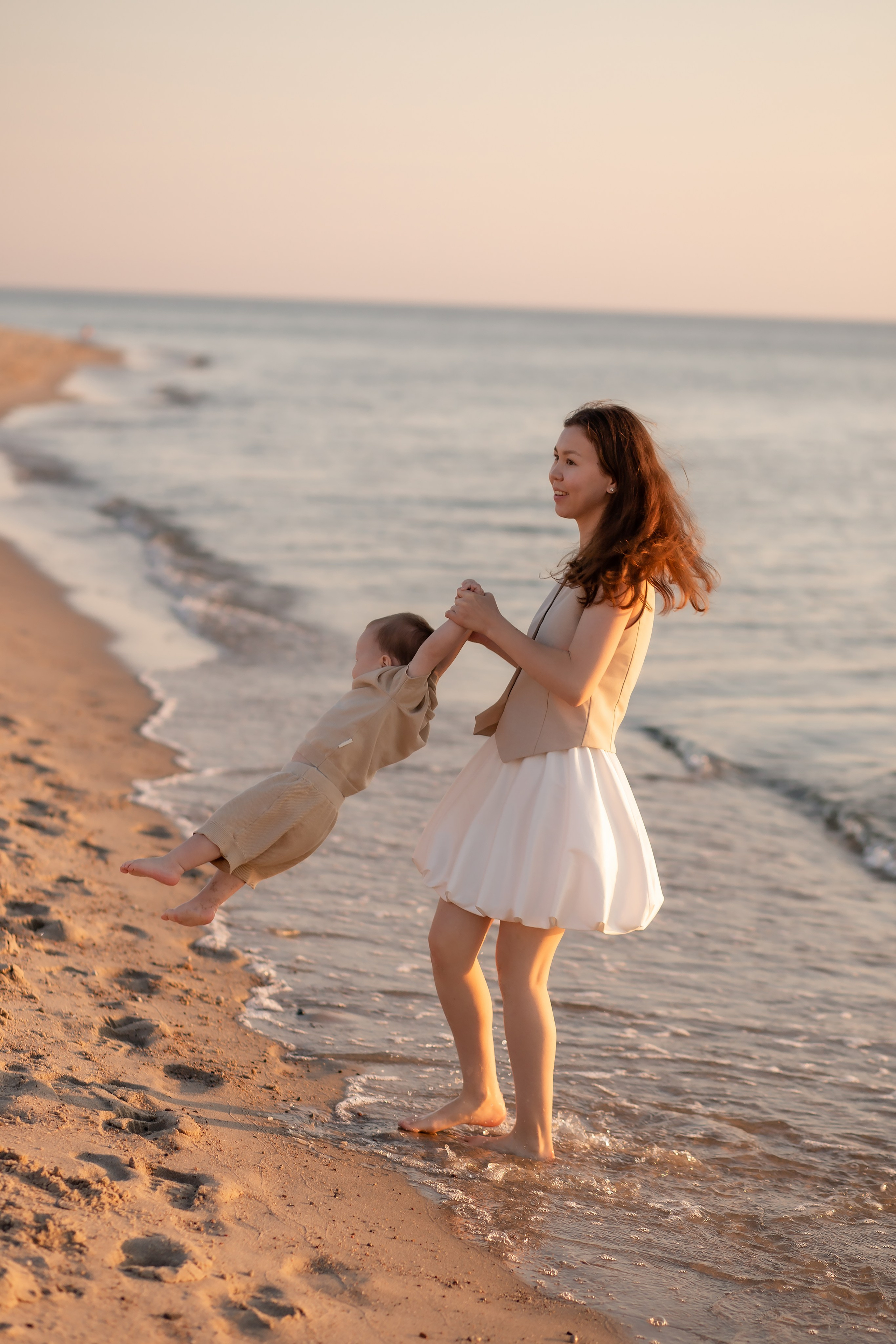 Карина, Эмиль и Марсель. На закате лета. Фотограф в Калининграде Решетникова Алина