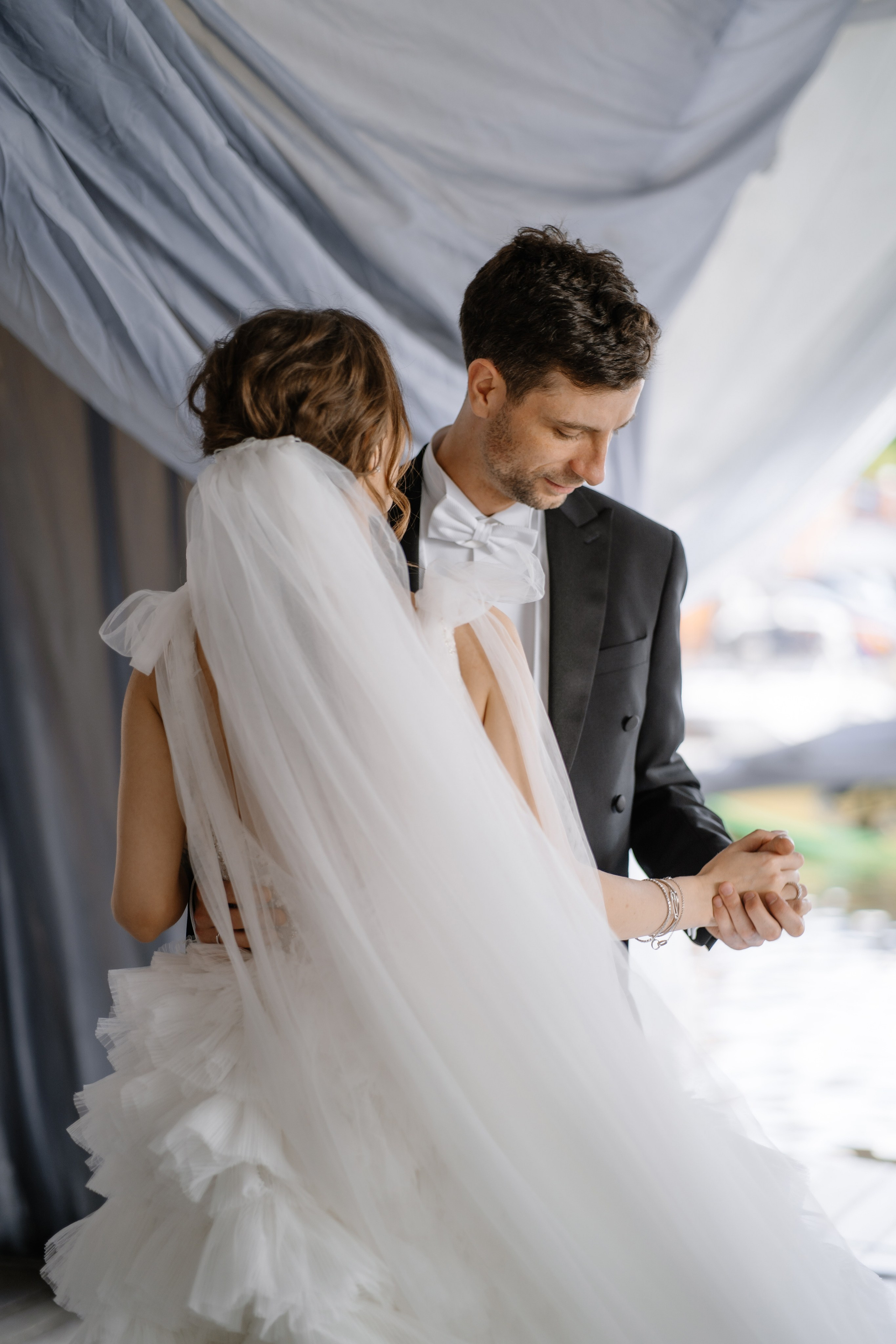 Выездная регистрация свадьбы в ресторане River Club Moscow. Свадебный и семейный фотограф в Москве Светлана Зоткина