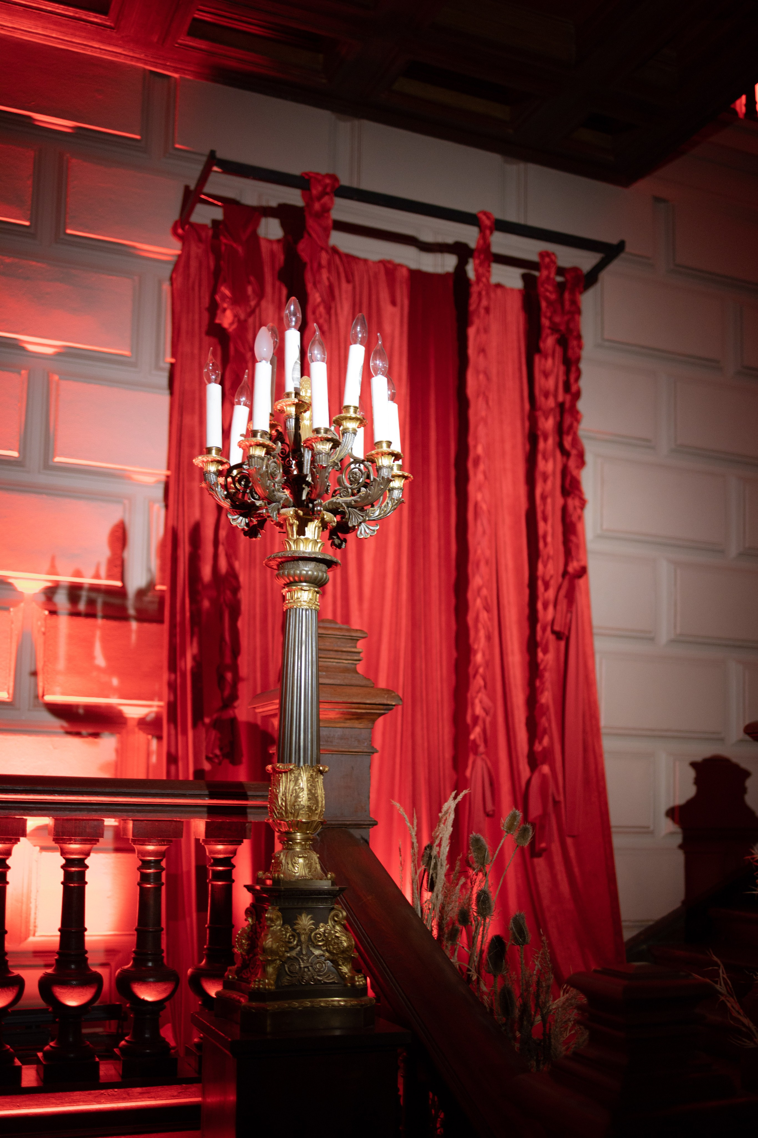 Новогодний корпоратив в фольклорном стиле. Особняк Лемана. Оформление свадеб, декор свадеб Вера Маркова, Москва