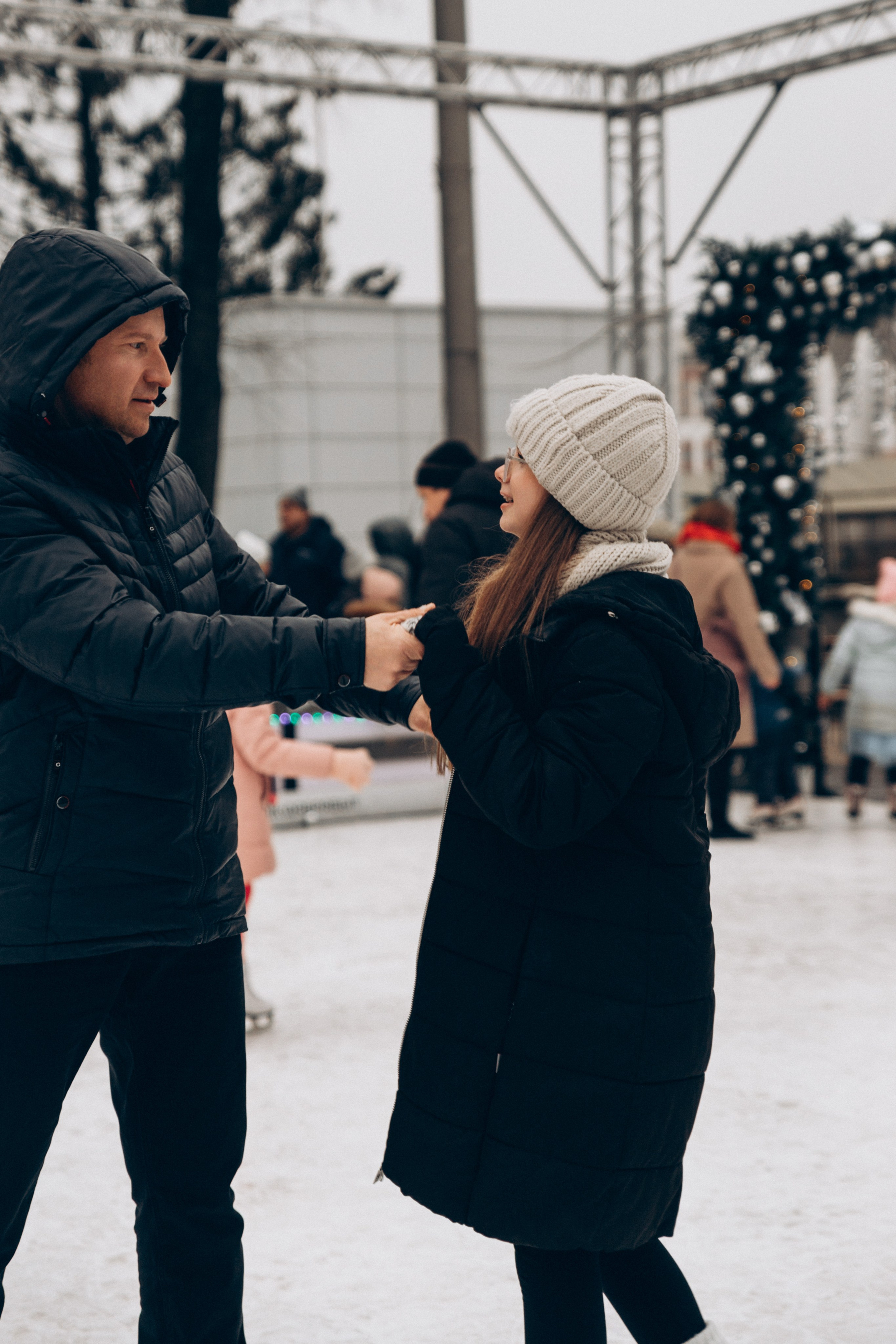 Каток. Репортажный и детский фотограф в Минске