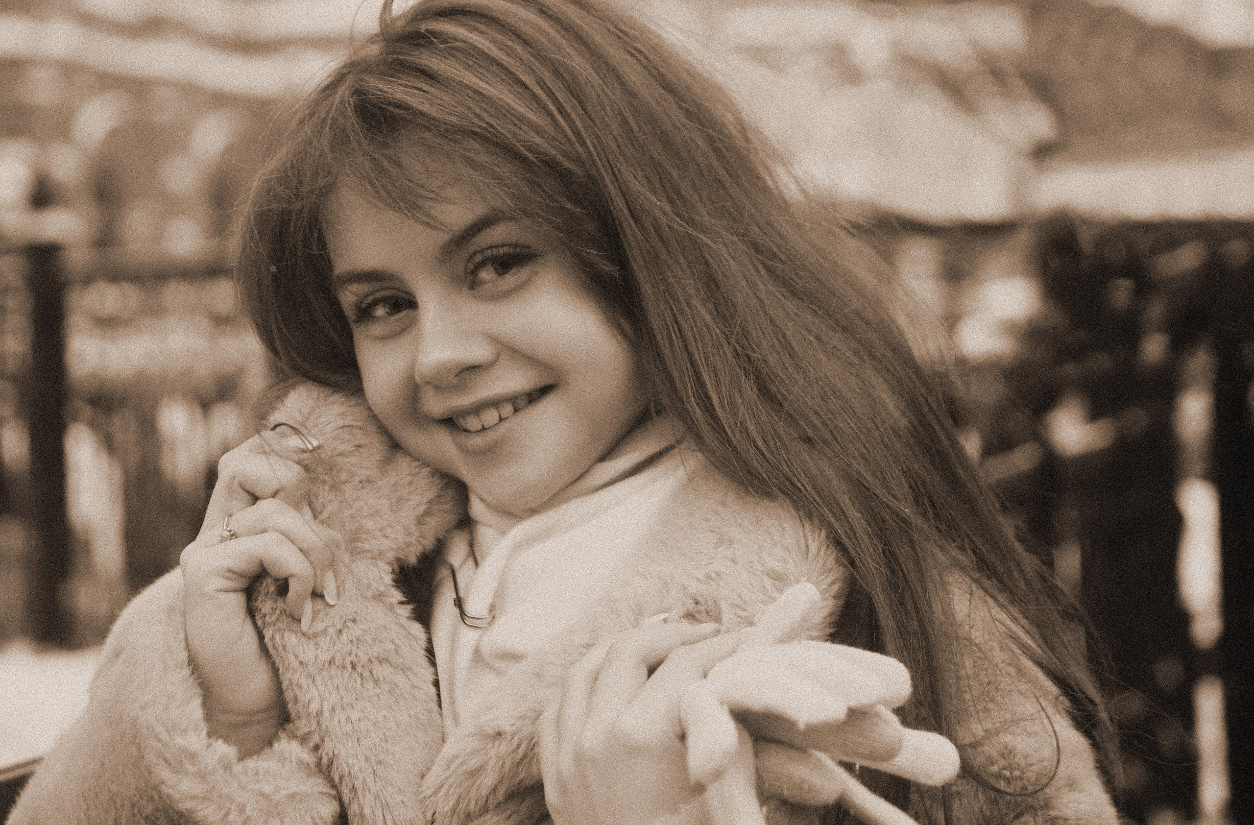 Съемки на улице