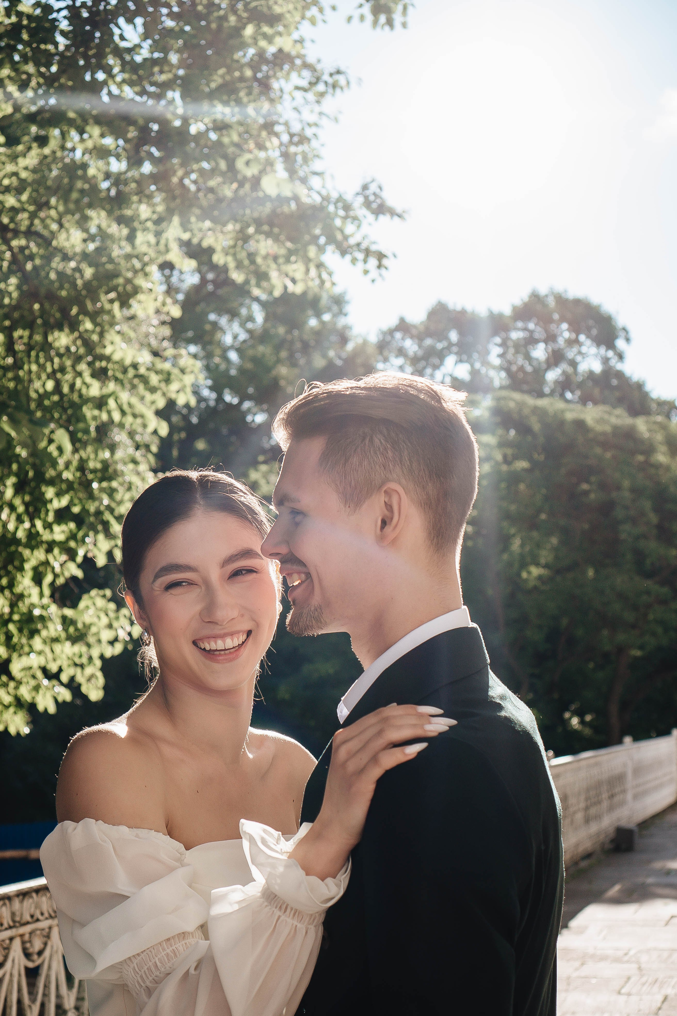 СВАДЕБНАЯ СЬЕМКА НА РАССВЕТЕ НА ЕЛАГИНОМ ОСТОРОВЕ. Профессиональный фотограф, Санкт-Петербург — Виктория Богомолова