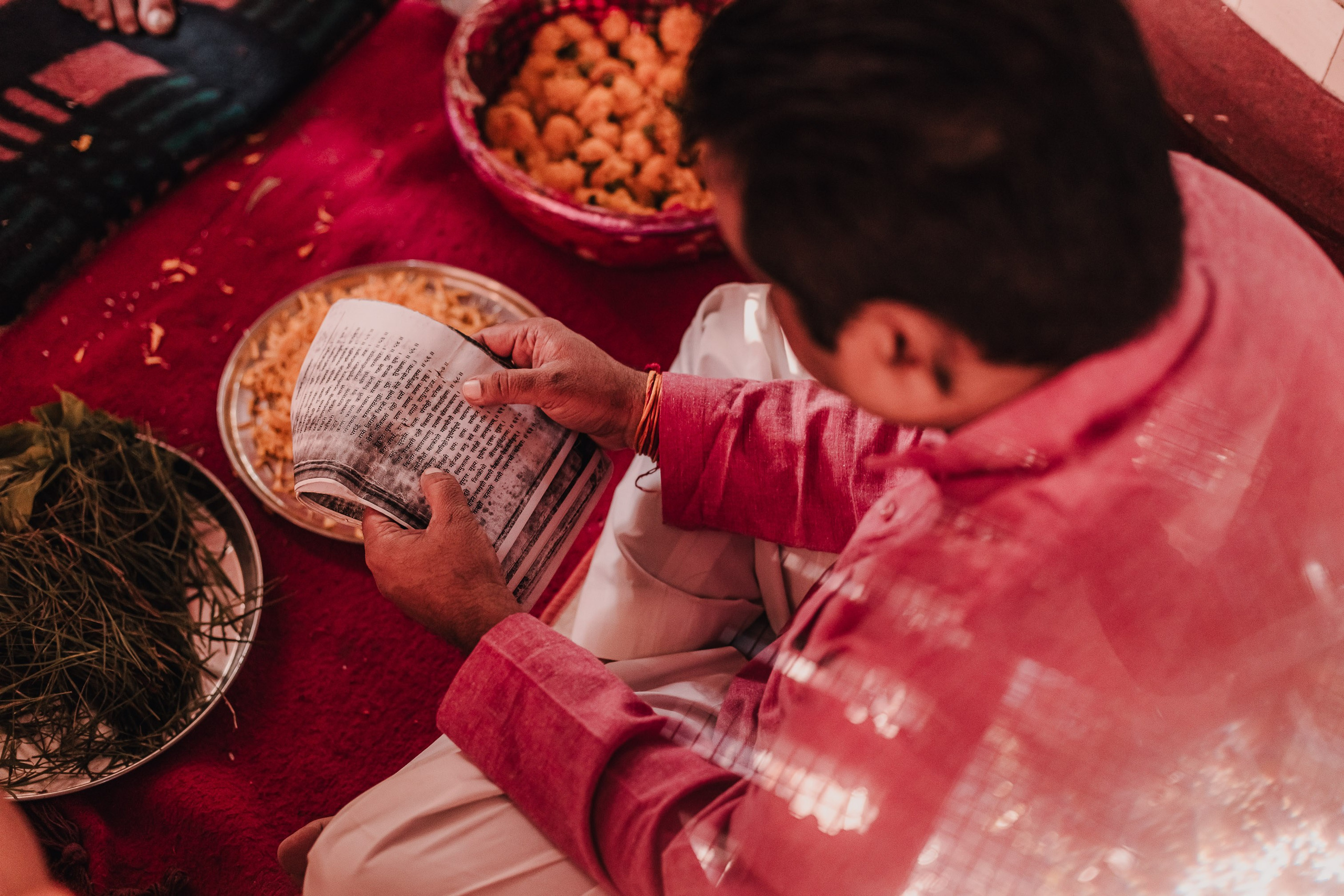 Lakshmi pooja in India. Mariam Bagdasaryan