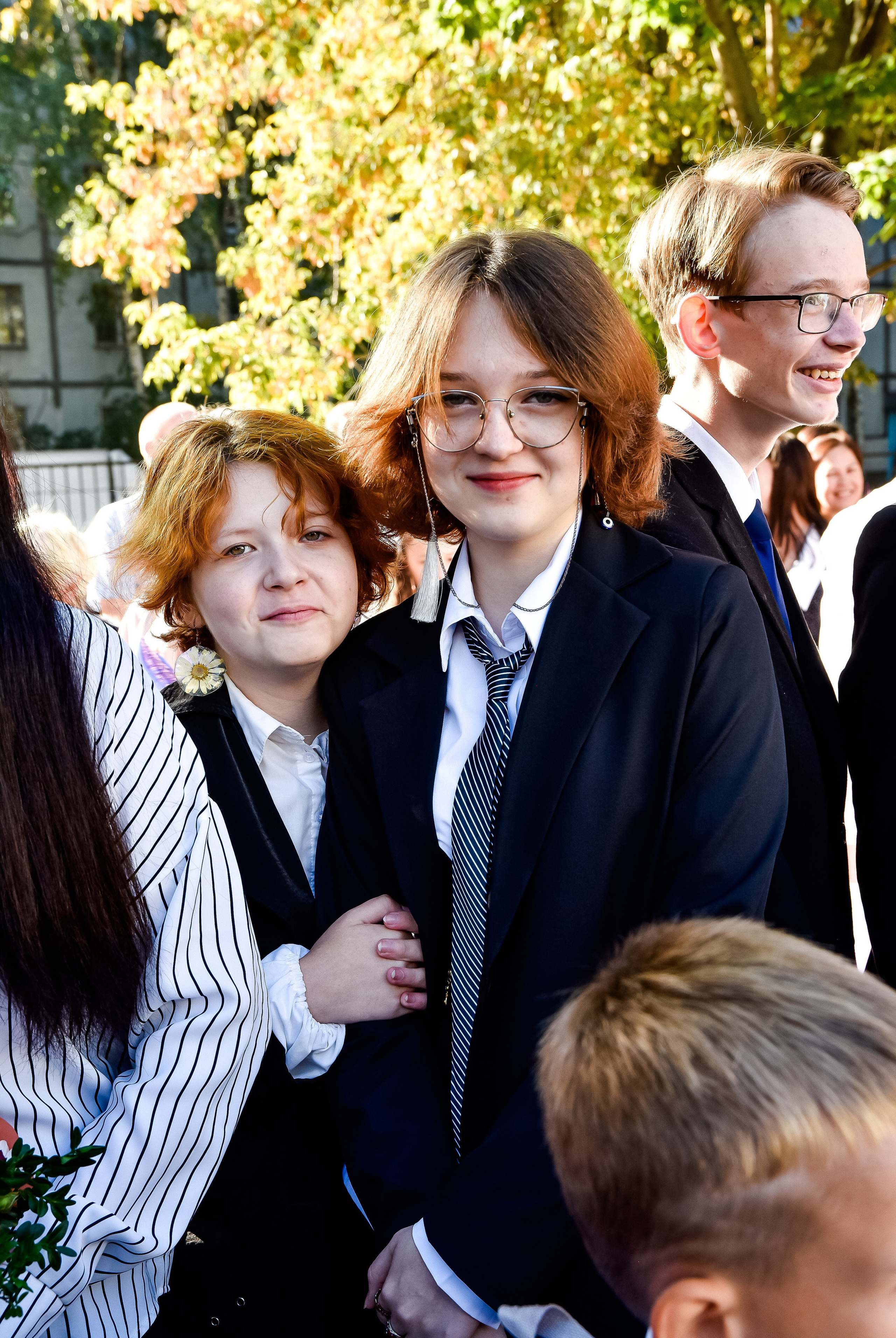 Линейка в школе № 49