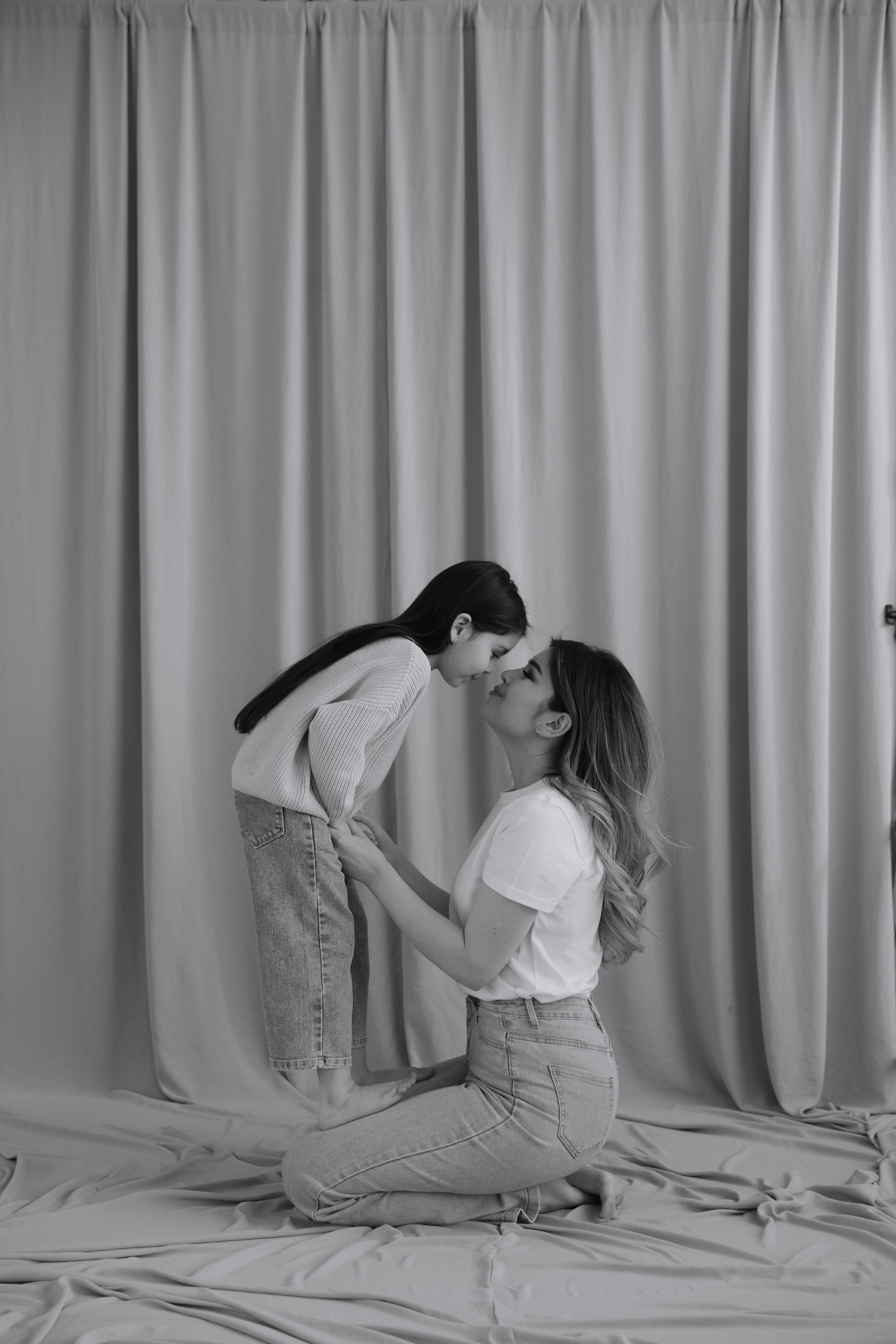 Семейная съемки в фотостудии. Фотограф Света Бажина