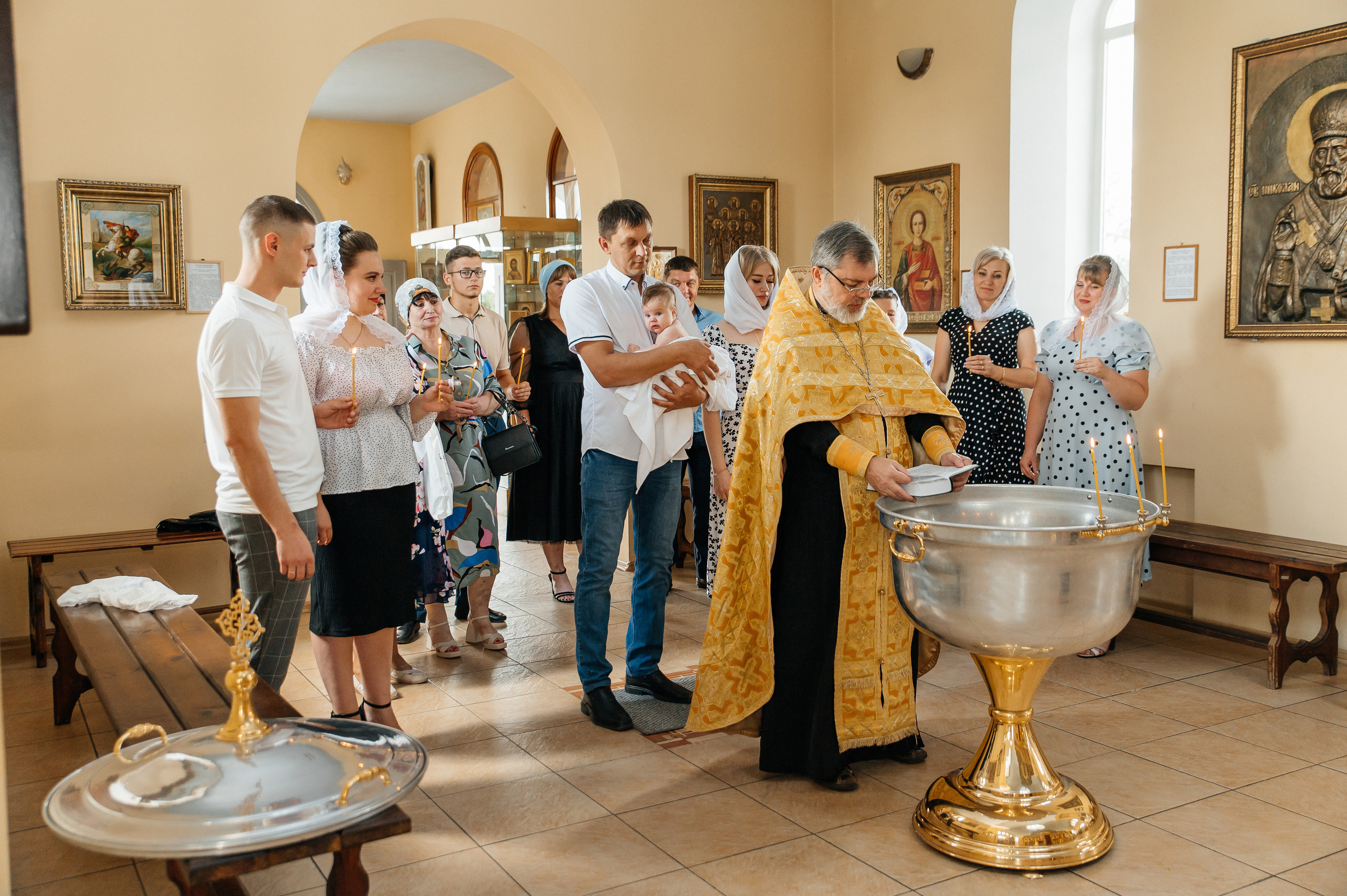 Крещение. Свадебный и семейный фотограф Кореновск/Краснодар