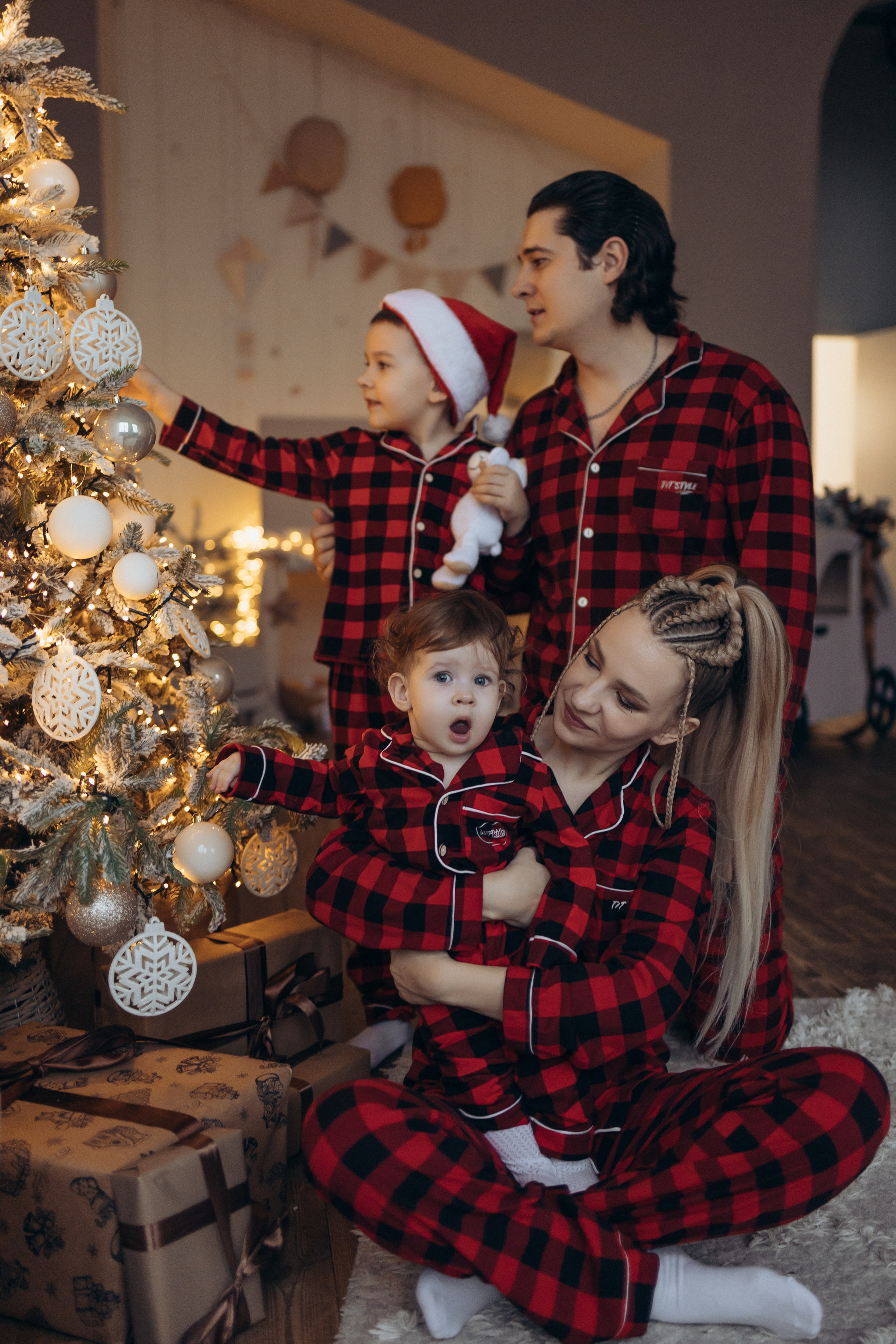 Новый год в красных пижамах. Свадебный фотограф в Тольятти Валерия Барышкина