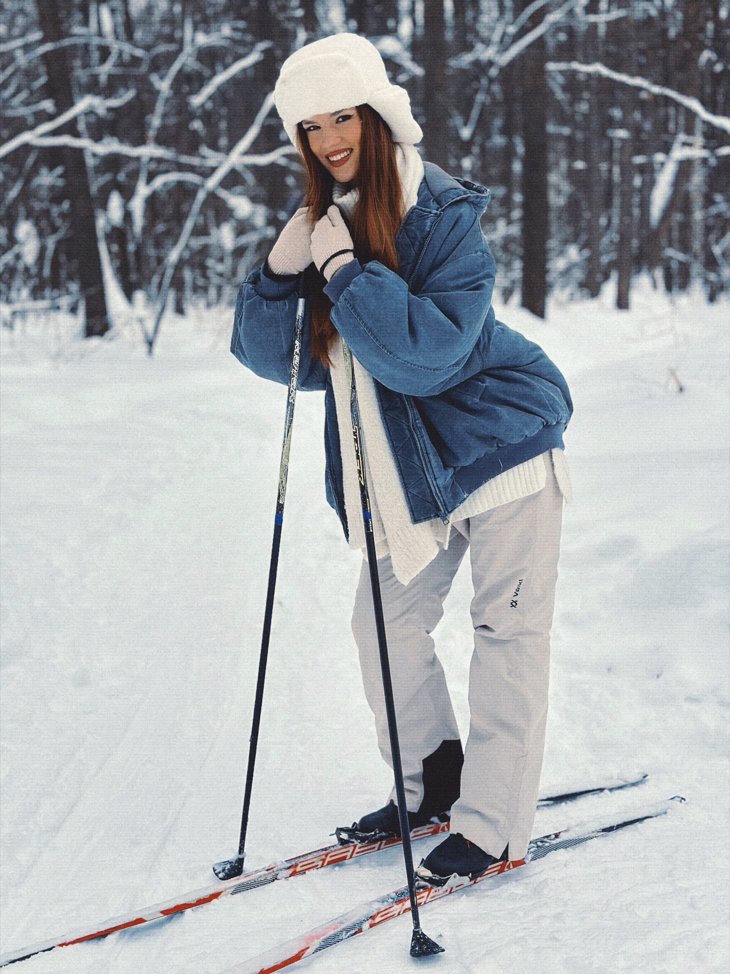 Лыжная ретро история. Чувственный мобильный фотограф в Казани и Сочи Дьяченко Дарья