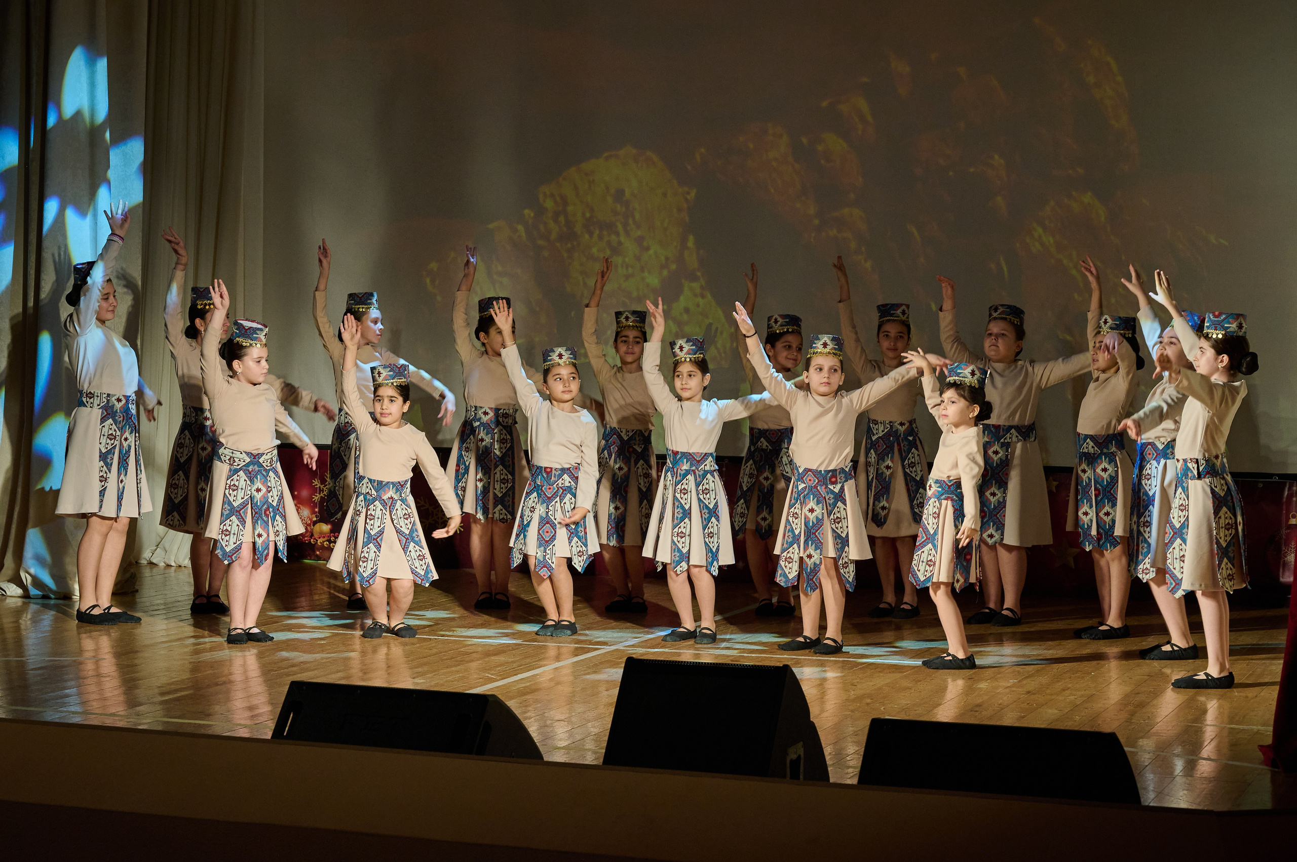 Новогодний концерт. Жизнь курорта Кабардинка в фотографиях