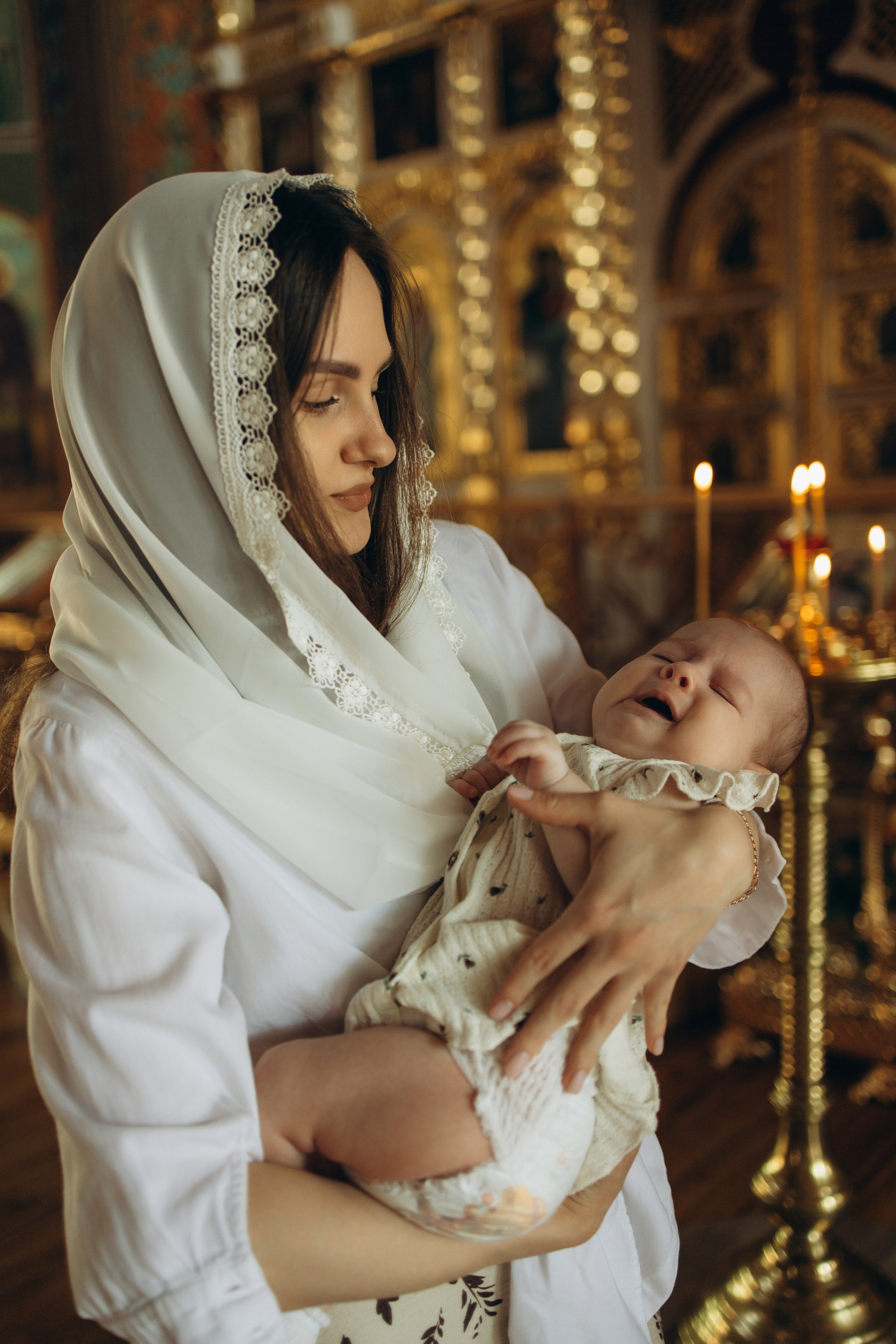 Крещение. Самый теплый фотограф в Краснодаре Рябоконь Ксения