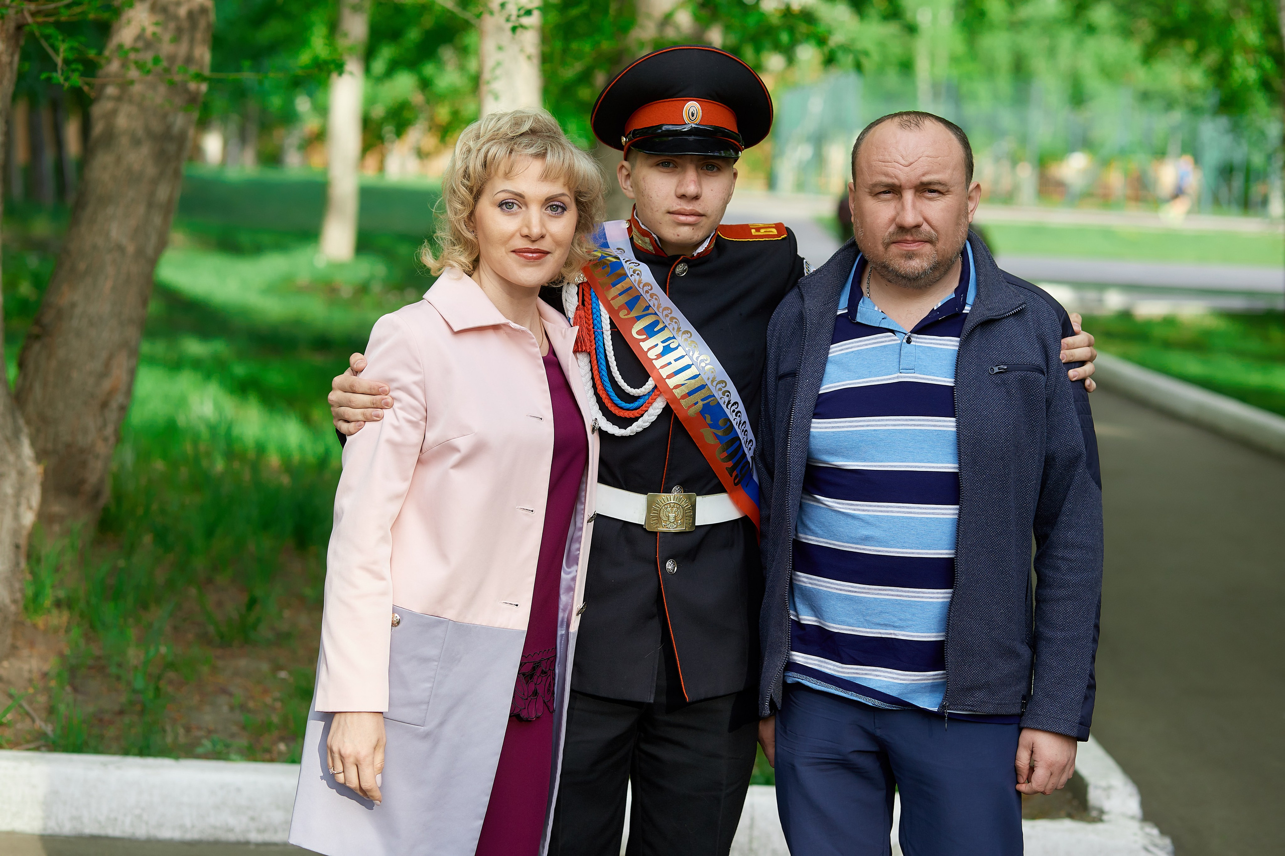Кадеты последний звонок. Фотограф Вячеслав Фарунин