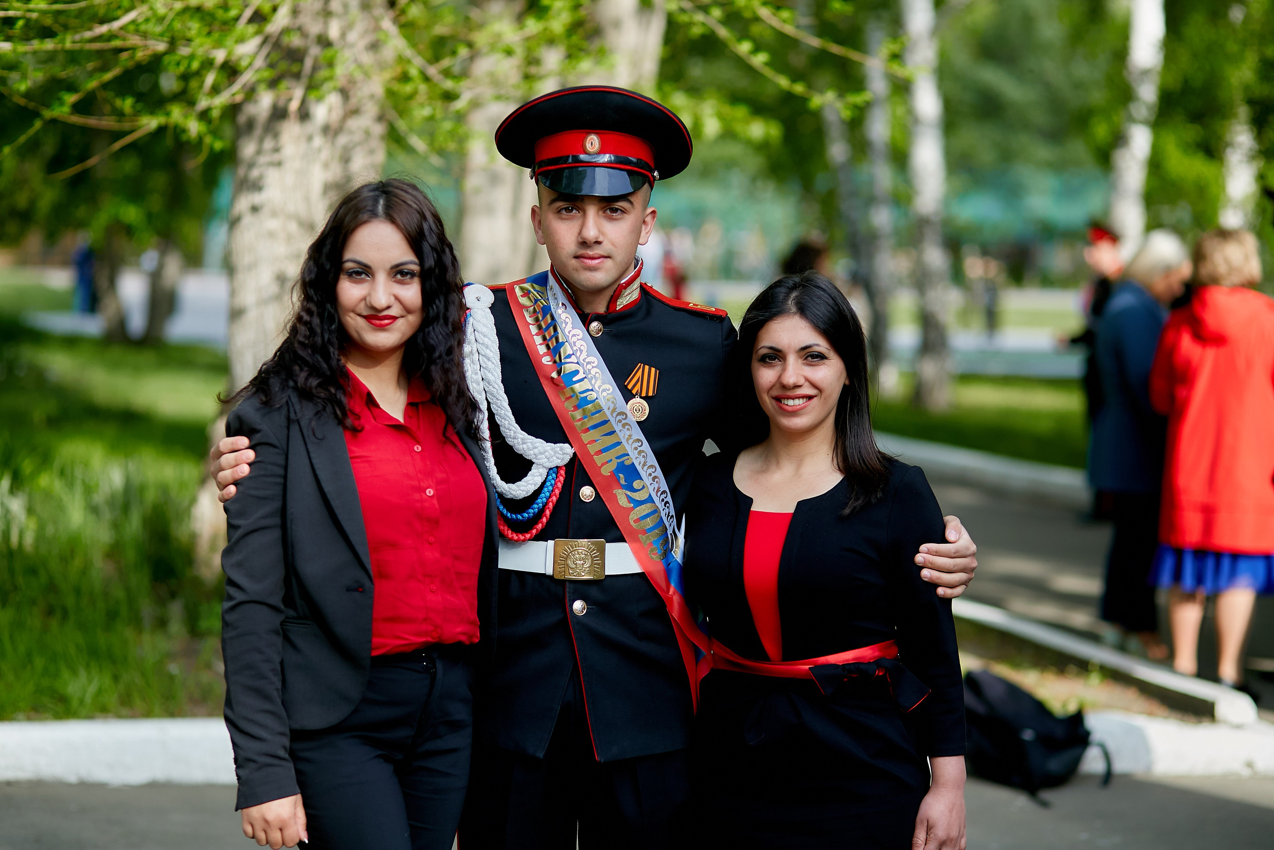 Кадеты последний звонок. Фотограф Вячеслав Фарунин