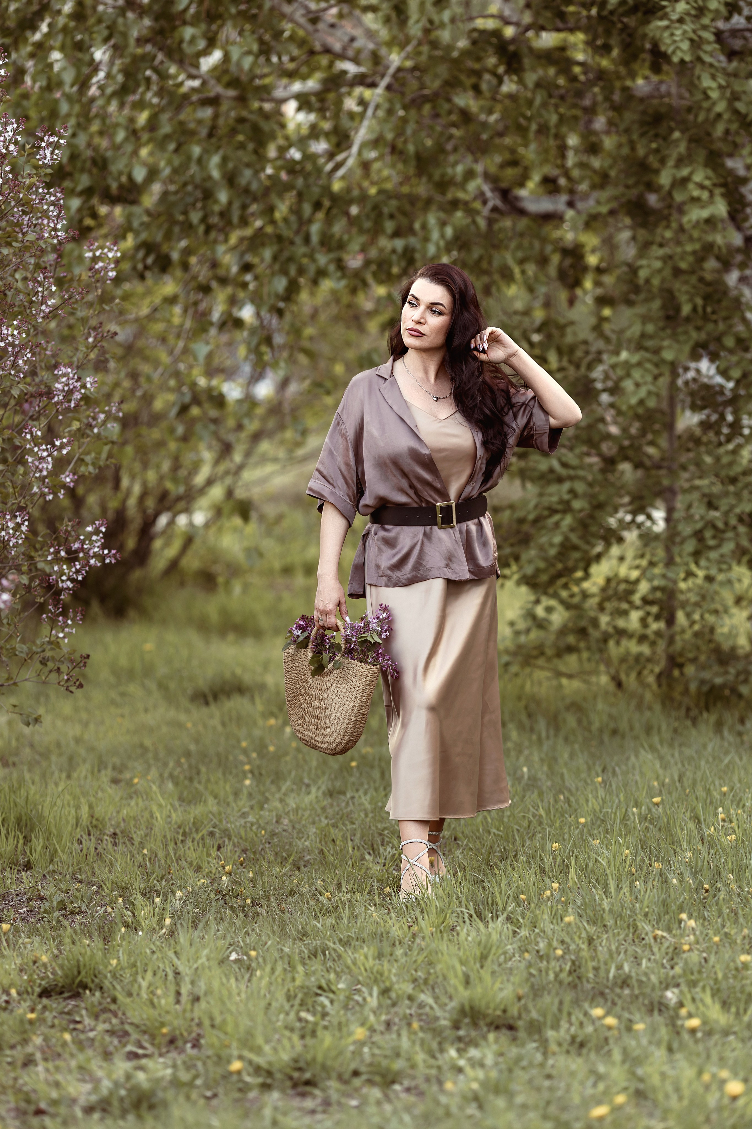 Съёмка в цветущих садах. Детский и семейный фотограф Елена Воропаева