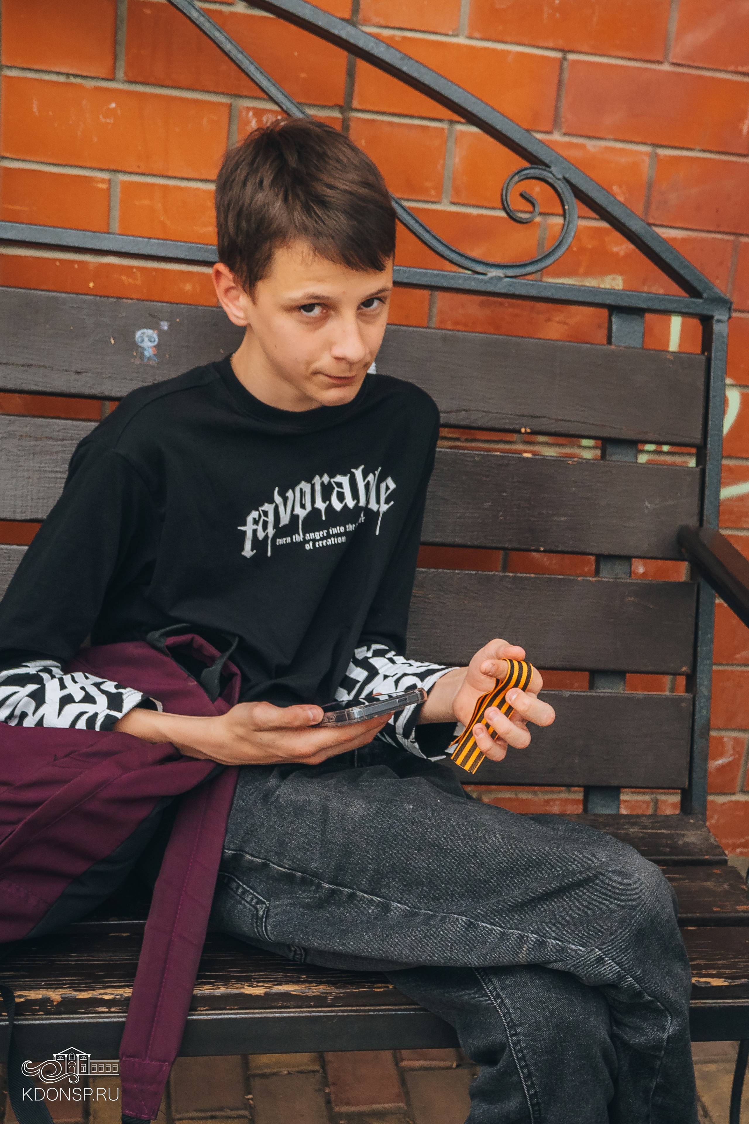 «Георгиевская ленточка — символ Победы». Новотитаровский Дом культуры