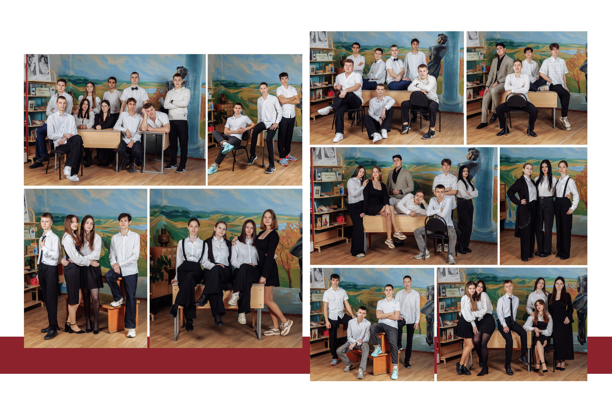 Выпускные альбомы для старших классов. Выпускные школьные фото­альбомы для школ и детских садов в Волгограде и Волжском