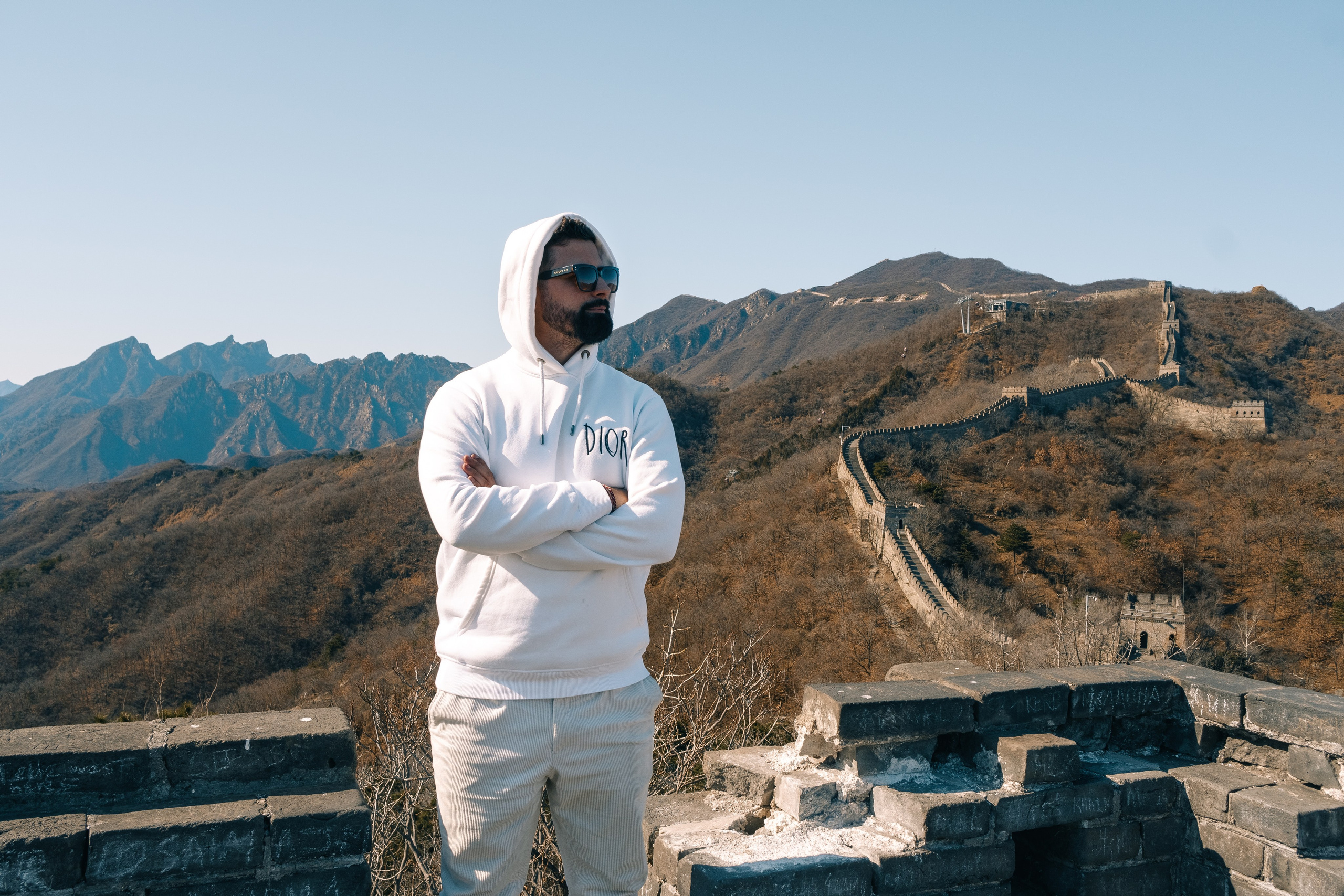 Photoshoot on the Great Wall of China