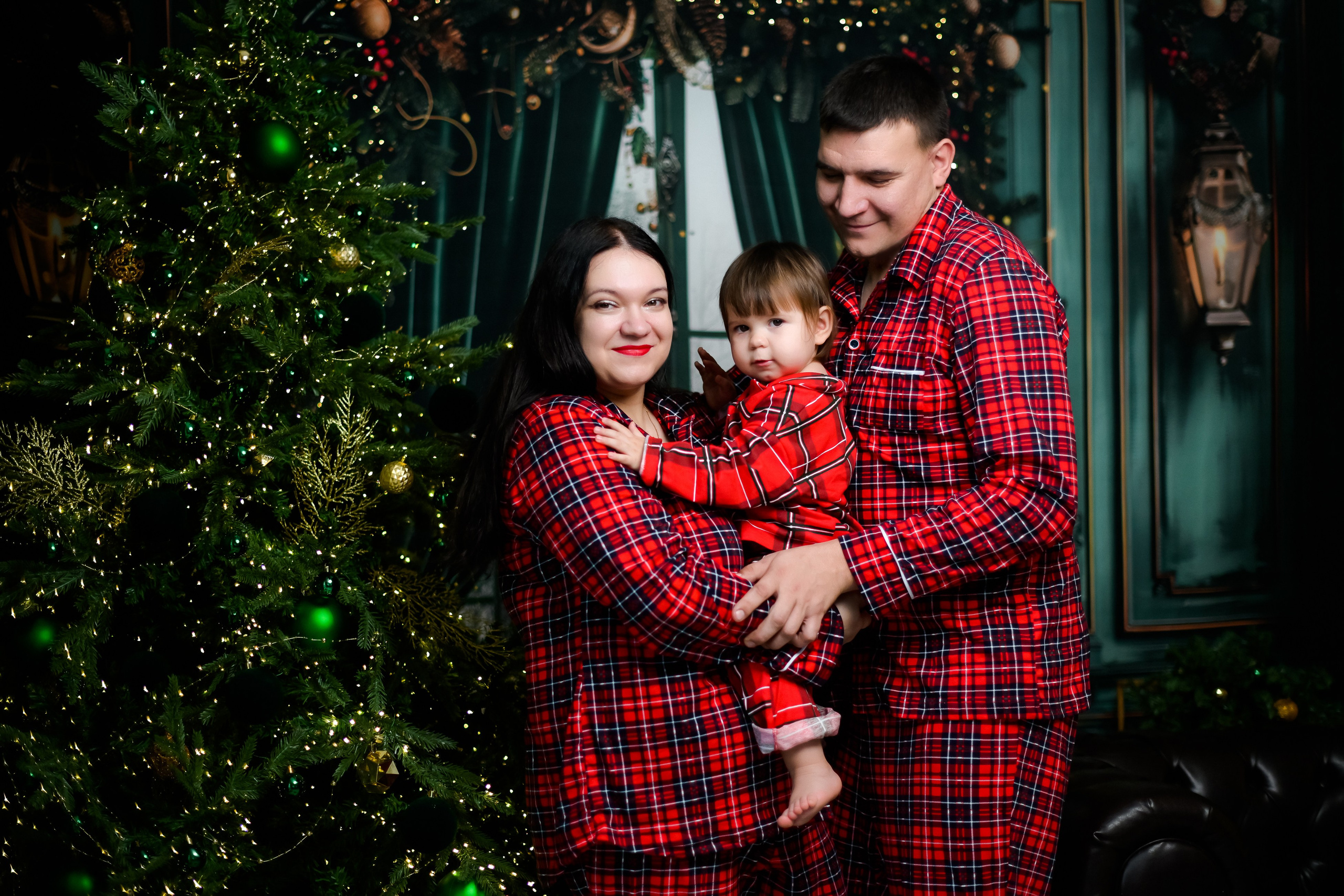 Семья Татьяна, Анатолий и Ксюшенька