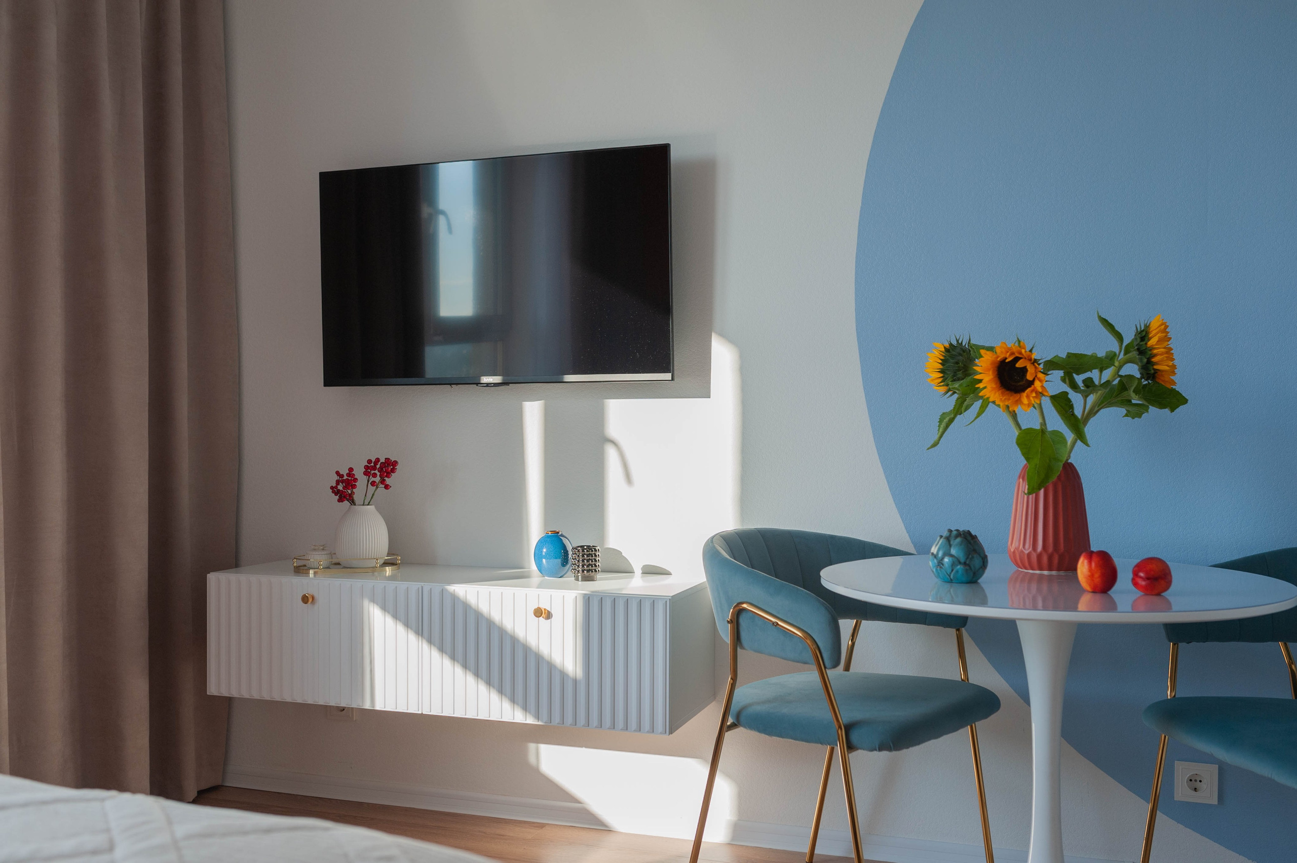 Съемка студии для посуточной аренды ЖК «Волга Парк». Интерьерный фотограф в Ярославле. Вероника Лазыкина