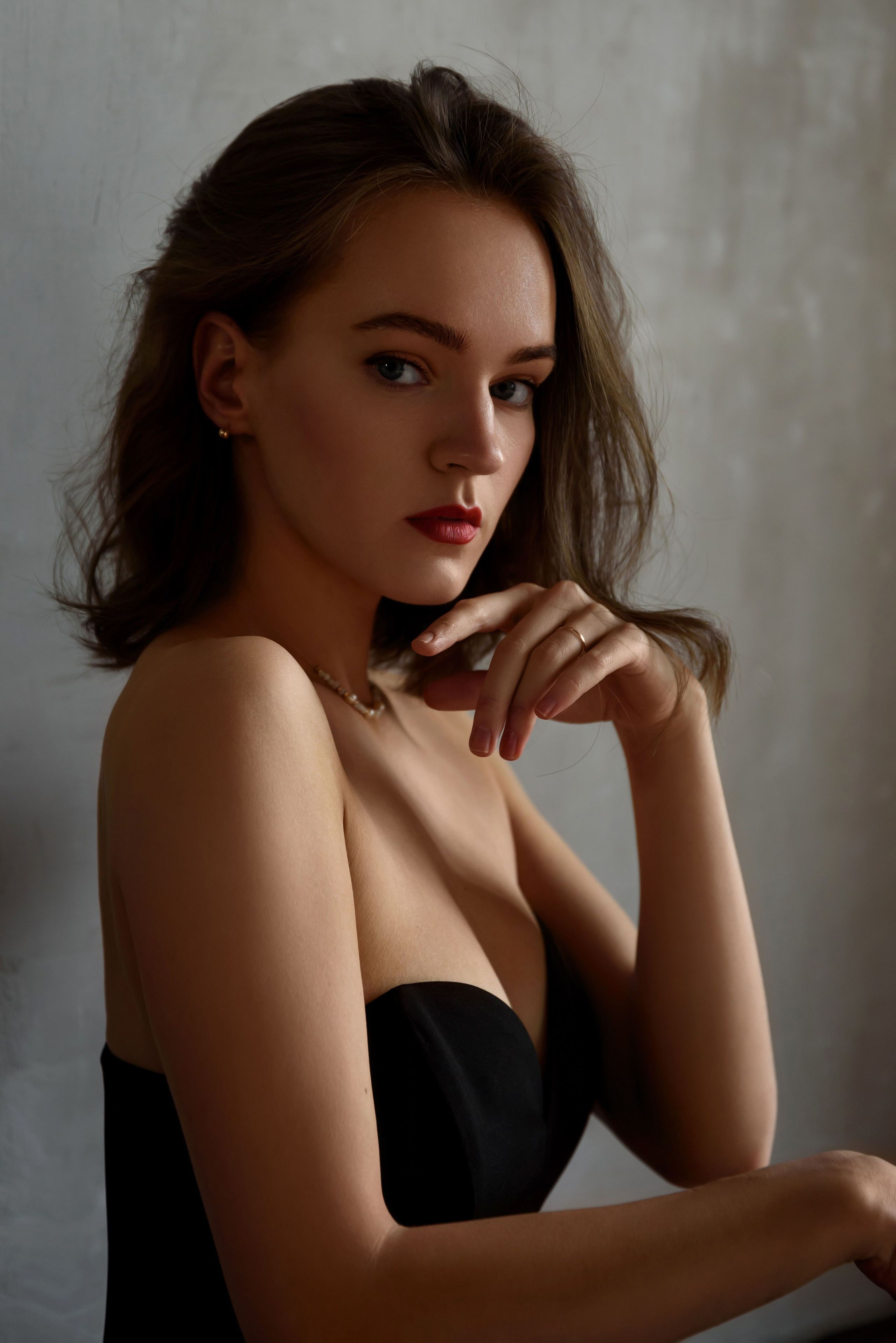 портрет Таисии в фотостудии