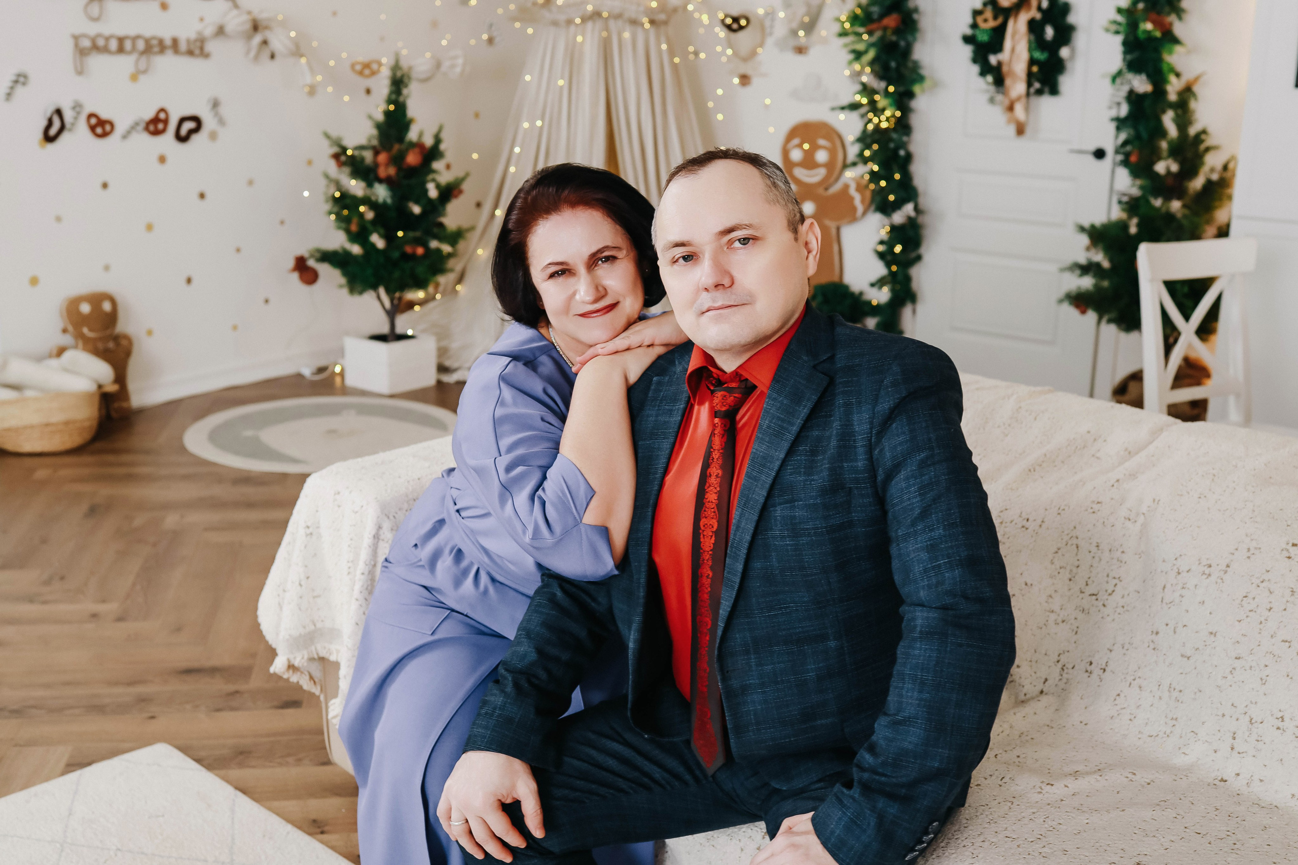 Семейная новогодняя фотосессия. Студия Сканди. Иванова Ирина Свадебный и семейный фотограф г. Уфа