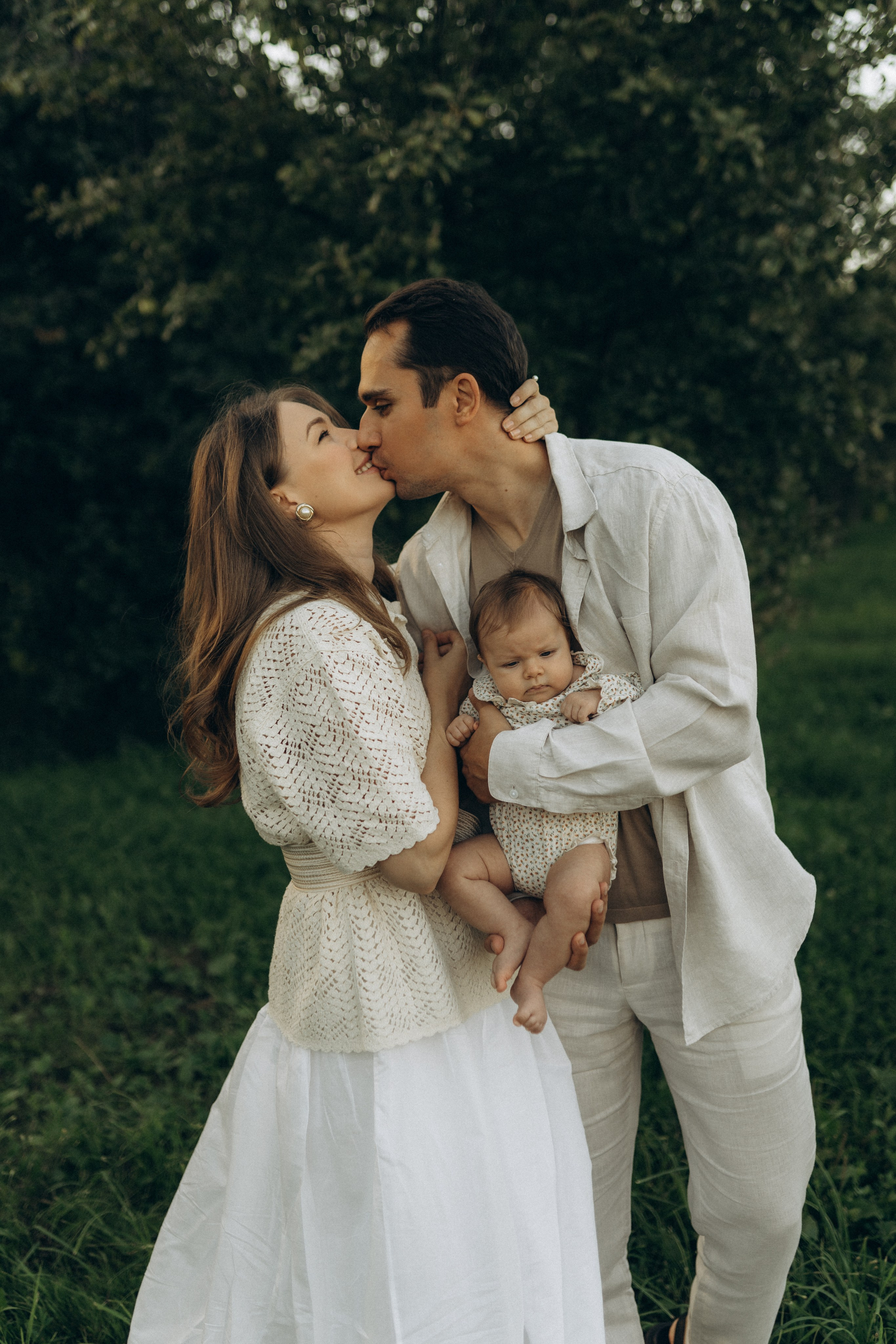 Кристина, Сергей и Полина. Семейный lifestyle фотограф в Москве Рената Рафикова