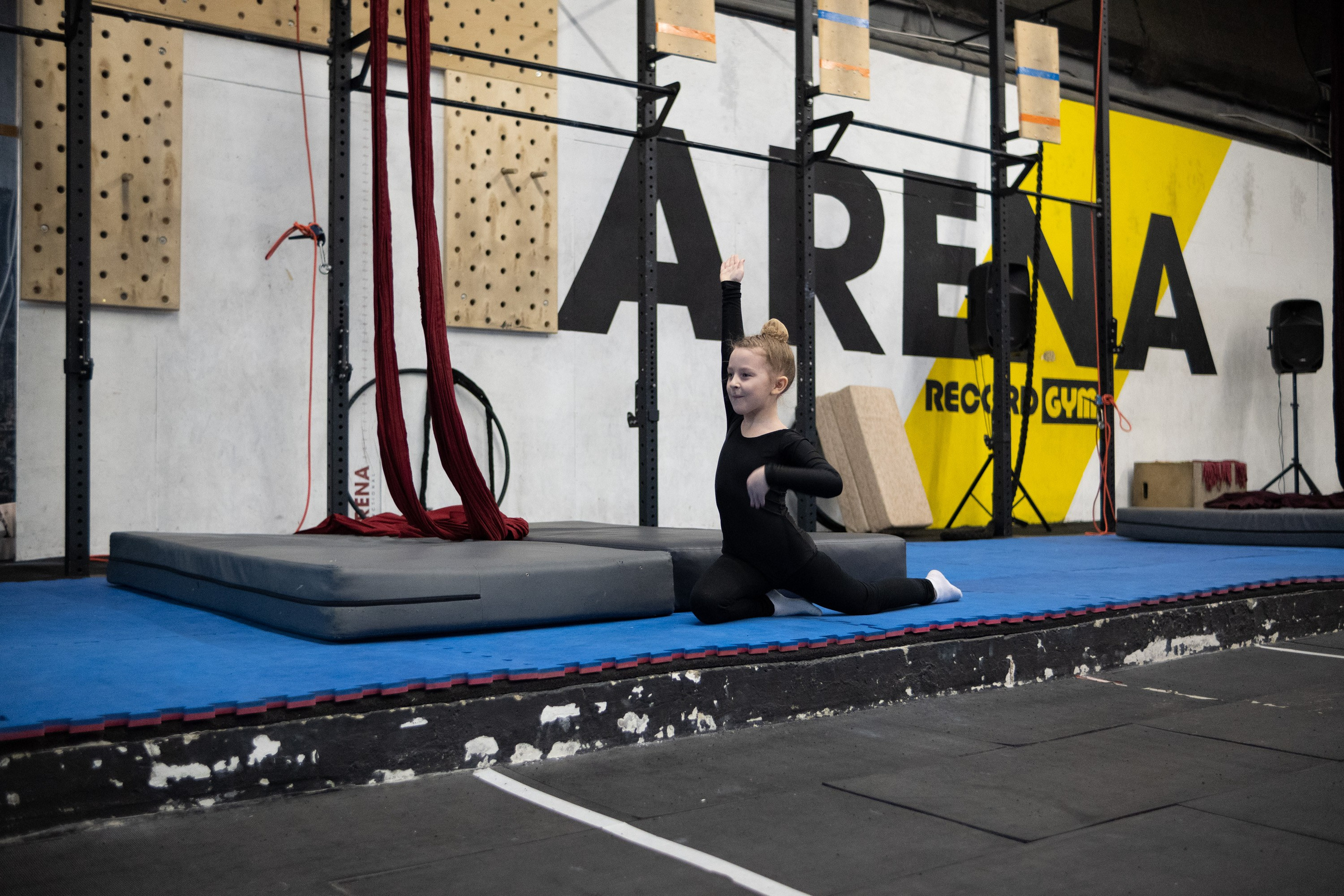 Внутриклубные соревнования по воздушной гимнастике 02.04.23