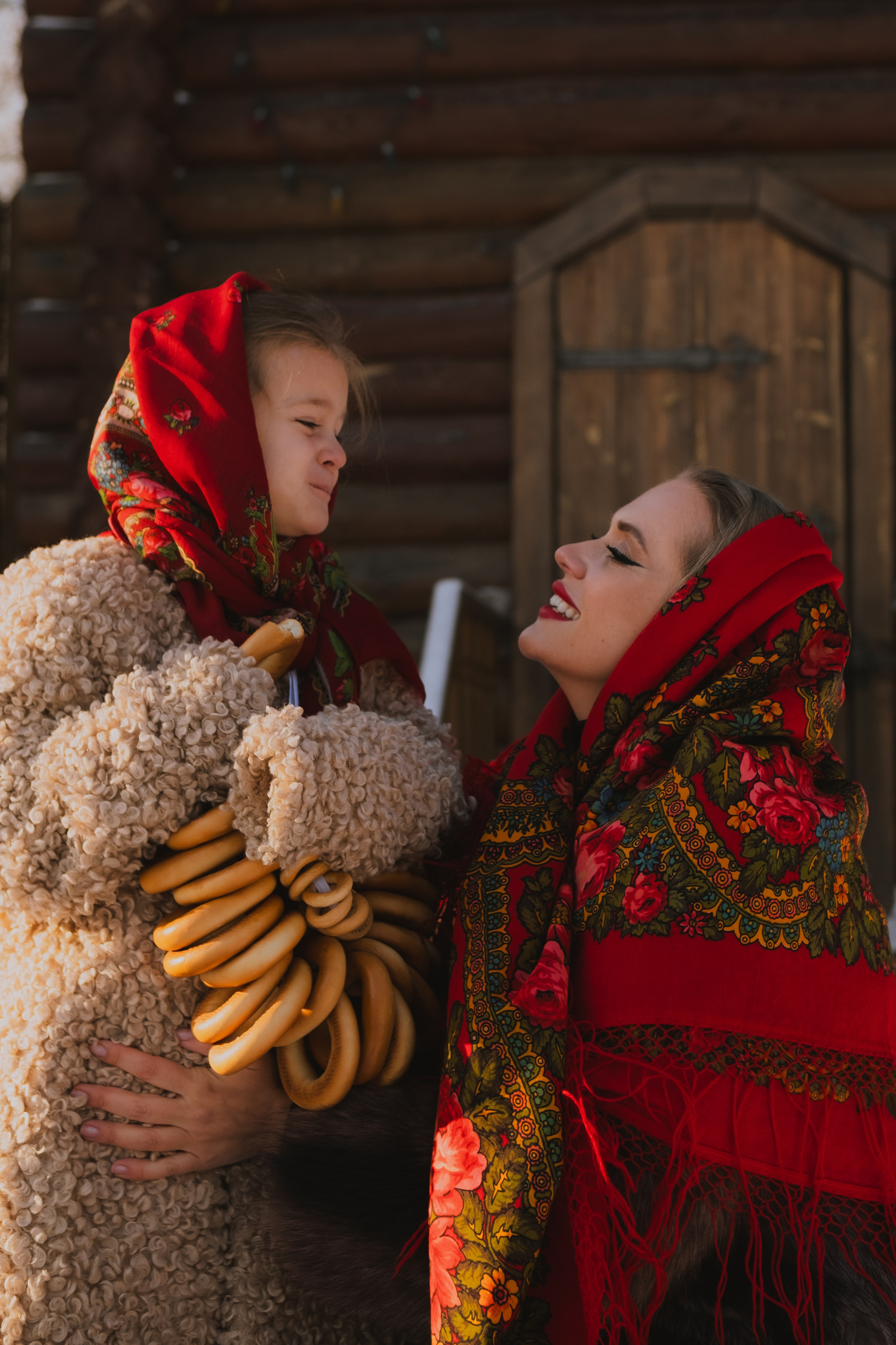 Мама с дочкой (зимняя фотосессия). Serg_film