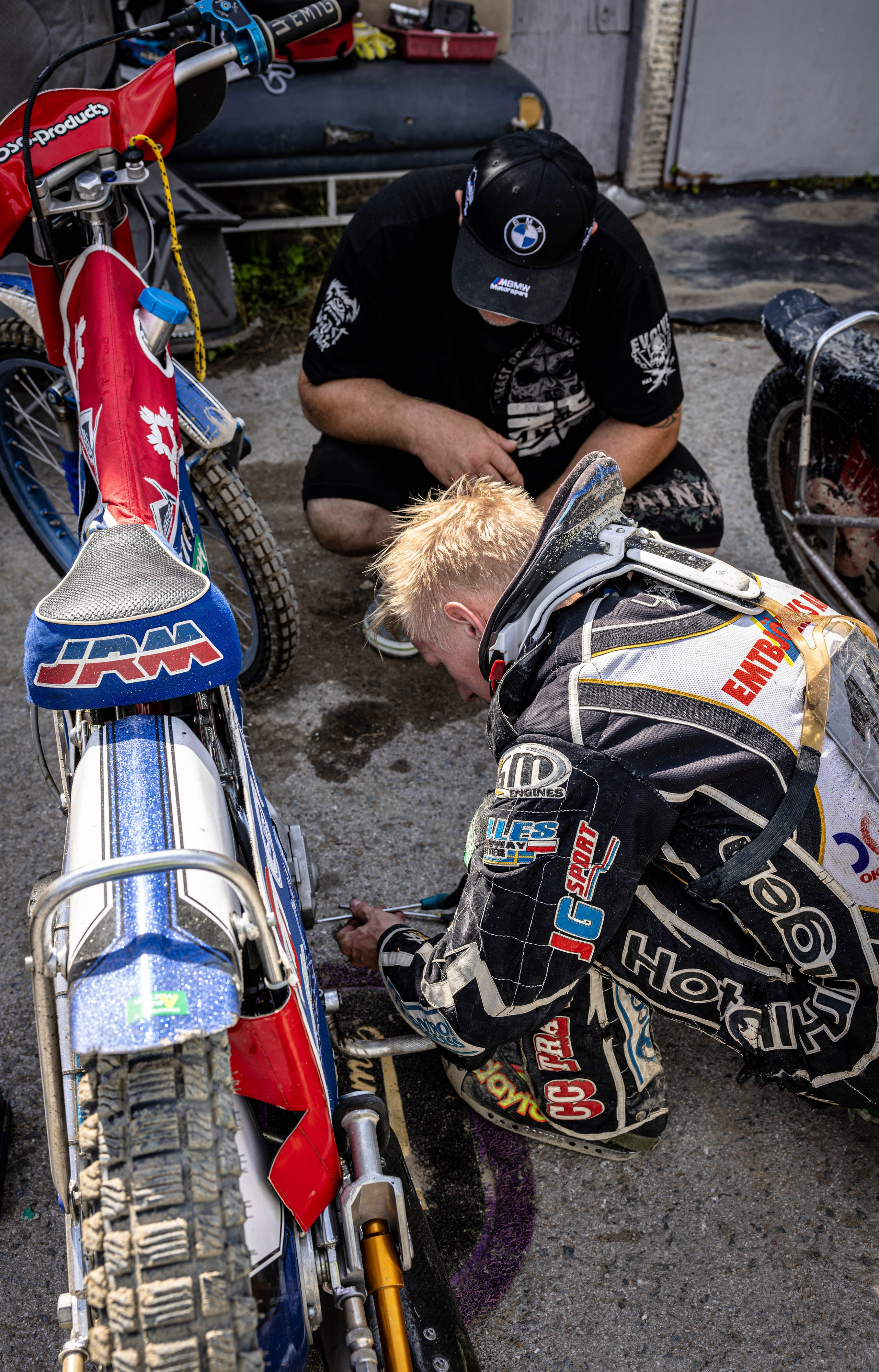 Мотогонки на гаревой дорожке. Bertran Ordo