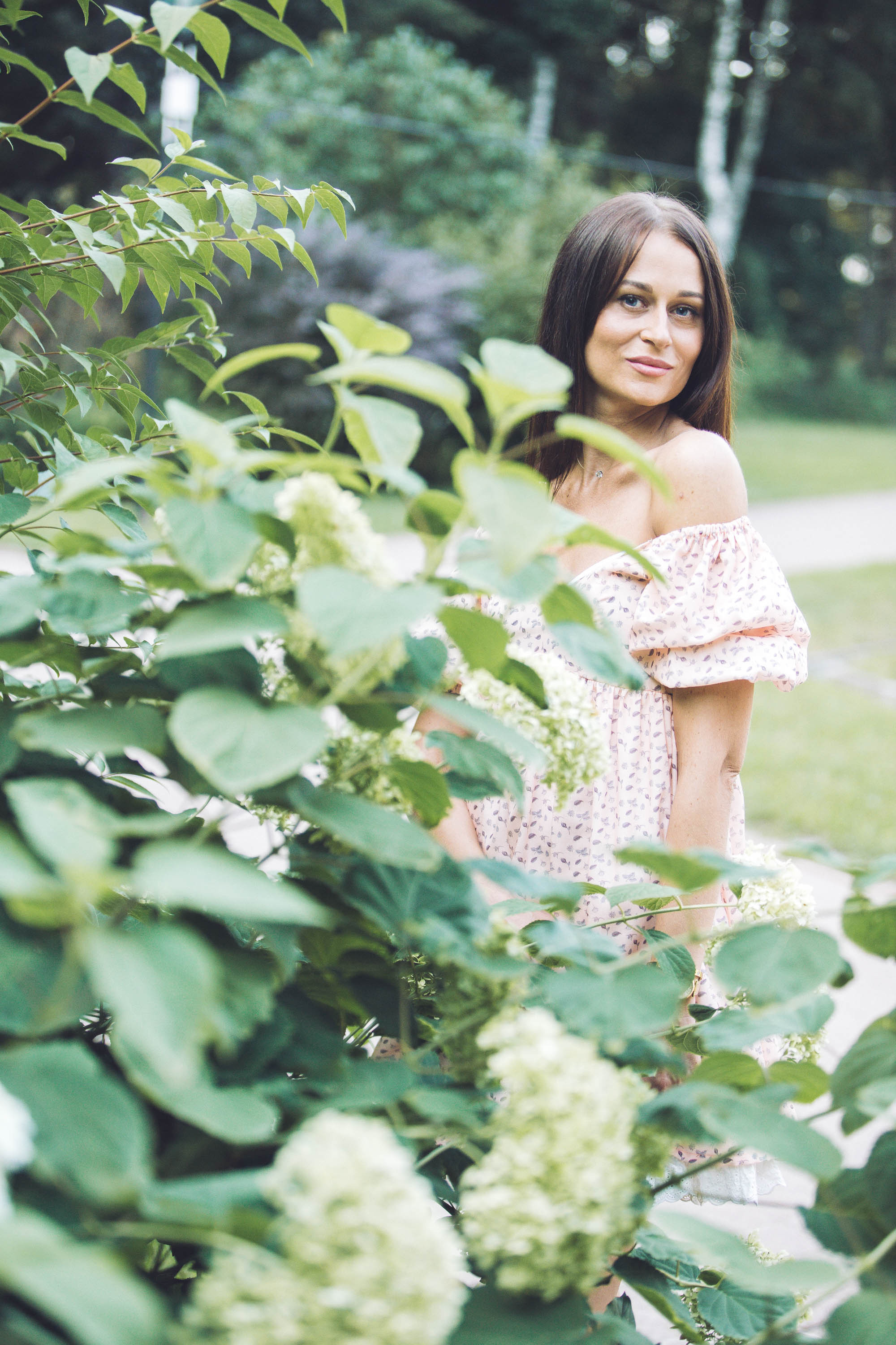 Екатерина в Остафьево. Фотограф — художник в Москве Васильева Юлия