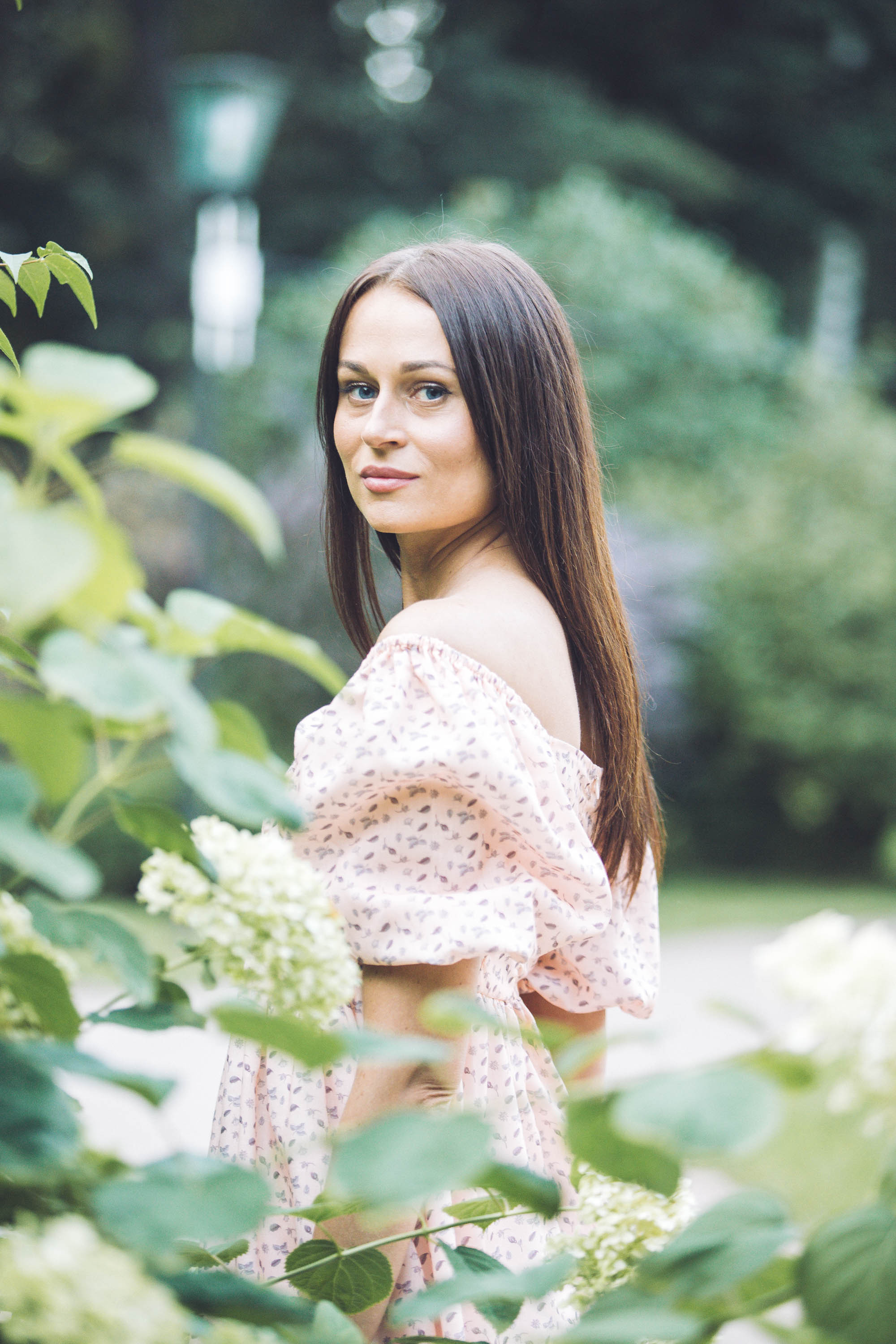 Екатерина в Остафьево. Фотограф — художник в Москве Васильева Юлия