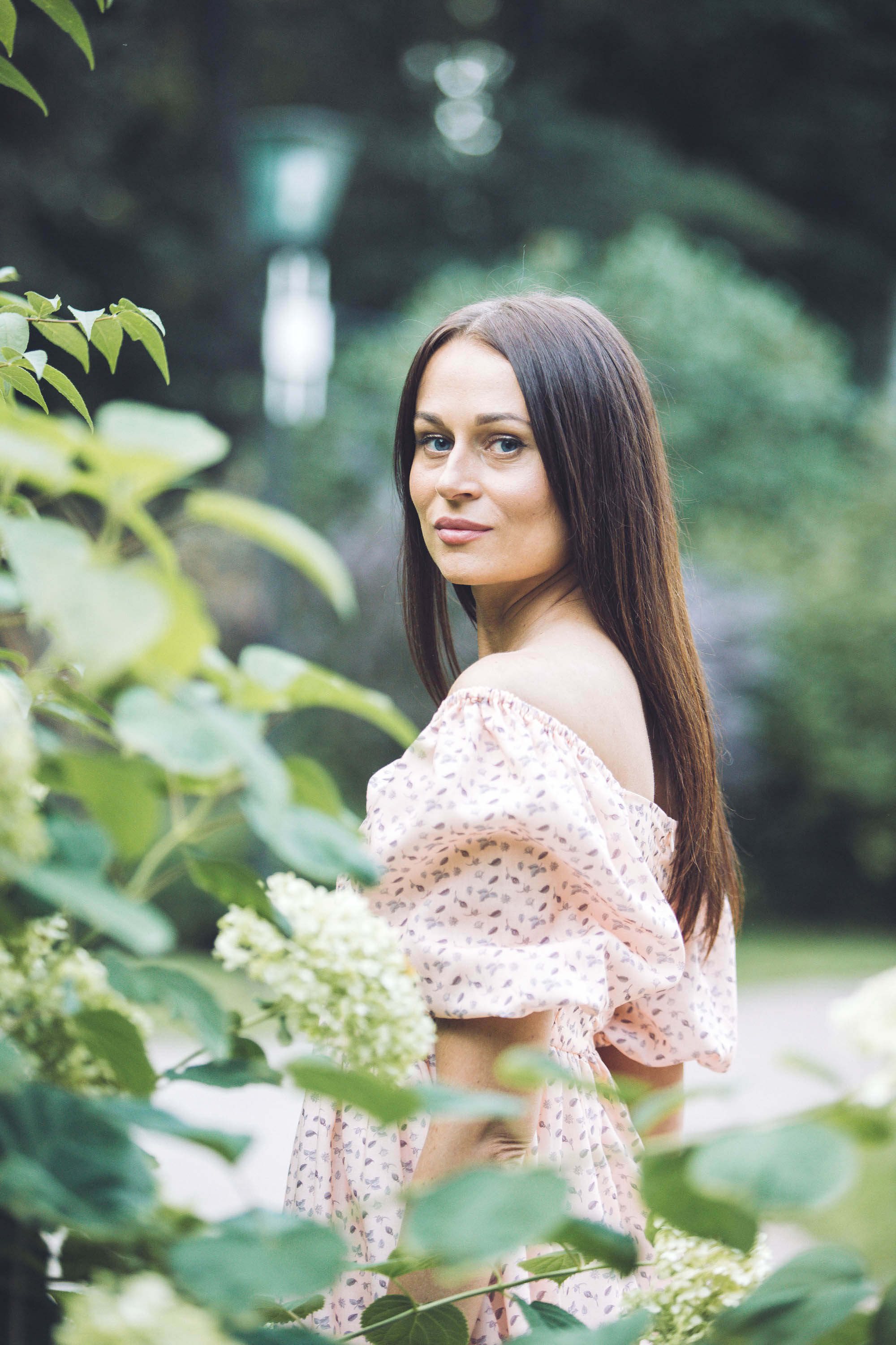 Екатерина в Остафьево. Фотограф — художник в Москве Васильева Юлия