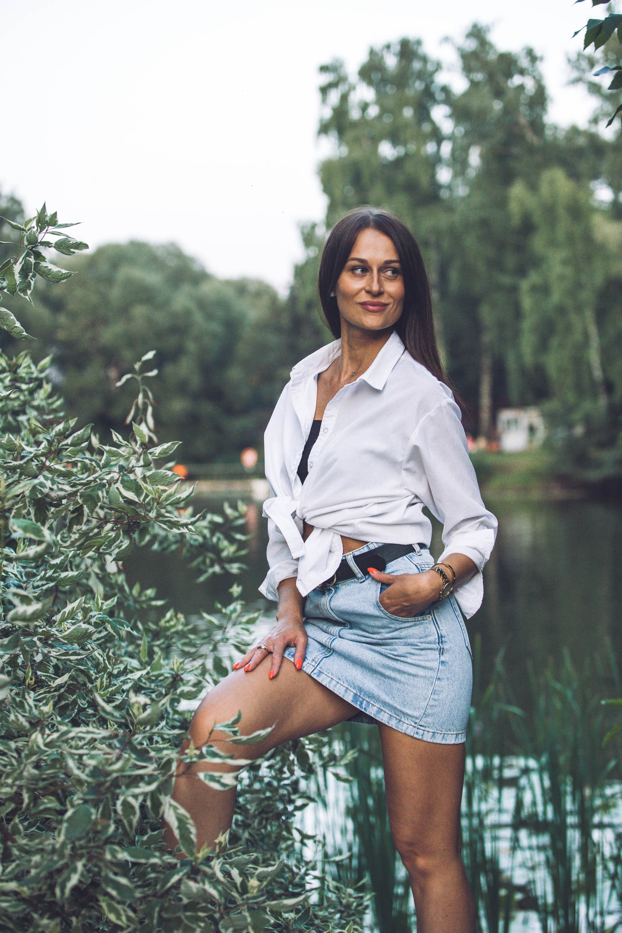 Екатерина в Остафьево. Фотограф — художник в Москве Васильева Юлия